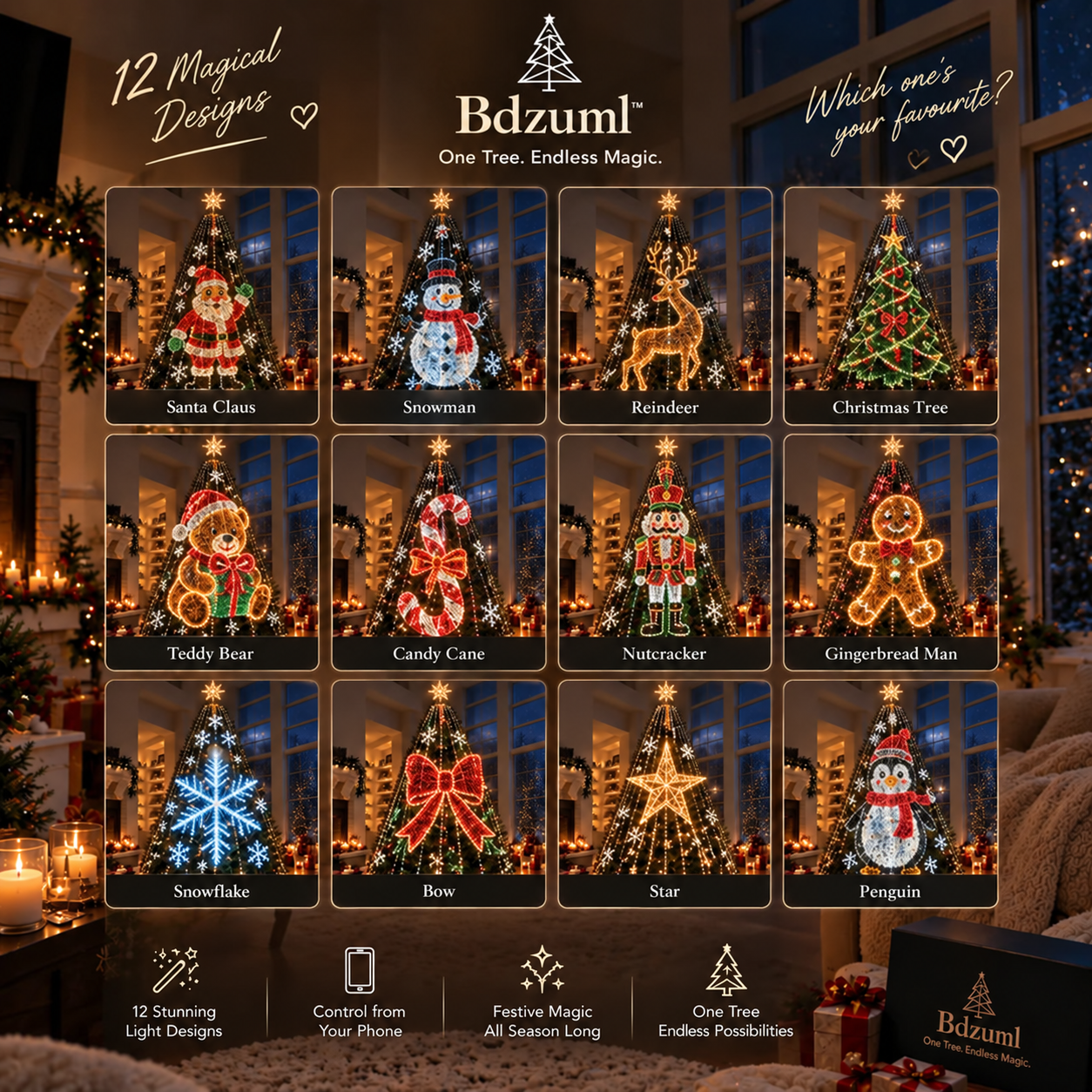 Whzyxd™ — Christmas Tree LED Lights