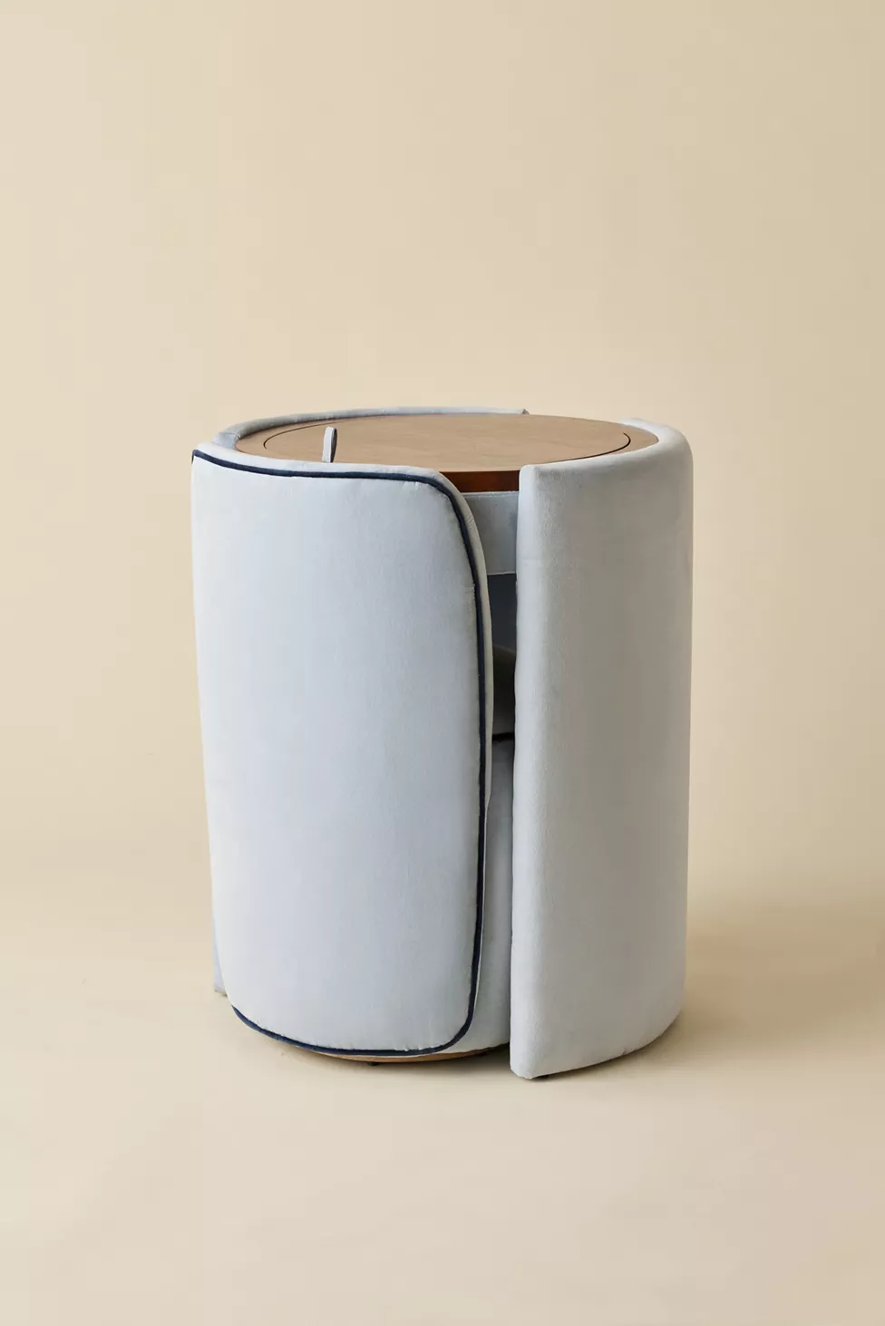 Whzyxd Upholstered Vanity & Stool Set