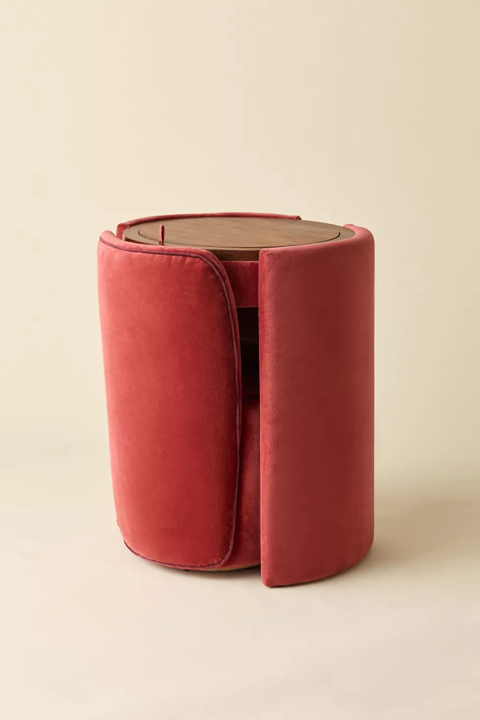 Whzyxd Upholstered Vanity & Stool Set