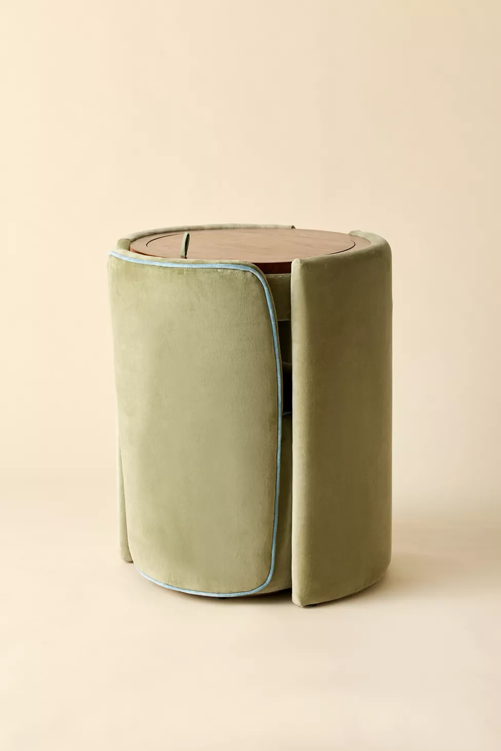 Whzyxd Upholstered Vanity & Stool Set