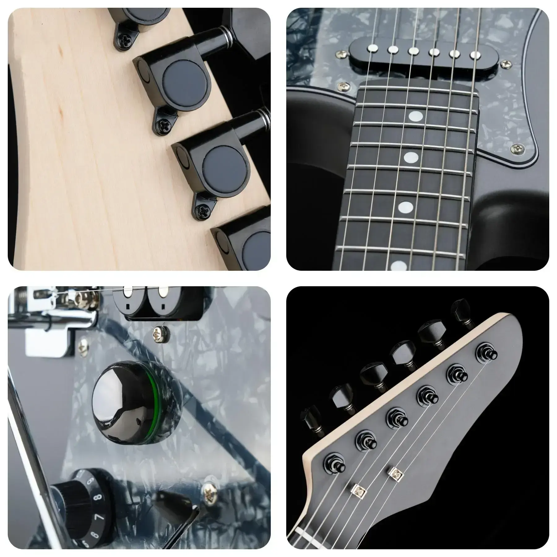 Zero-Gear Rocker Electric Guitar with DSP Effects