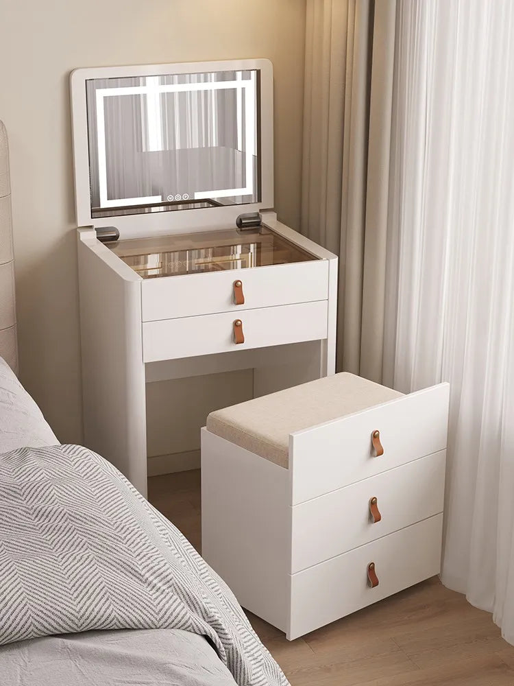 Modern Vanity Desk Set with Mirror