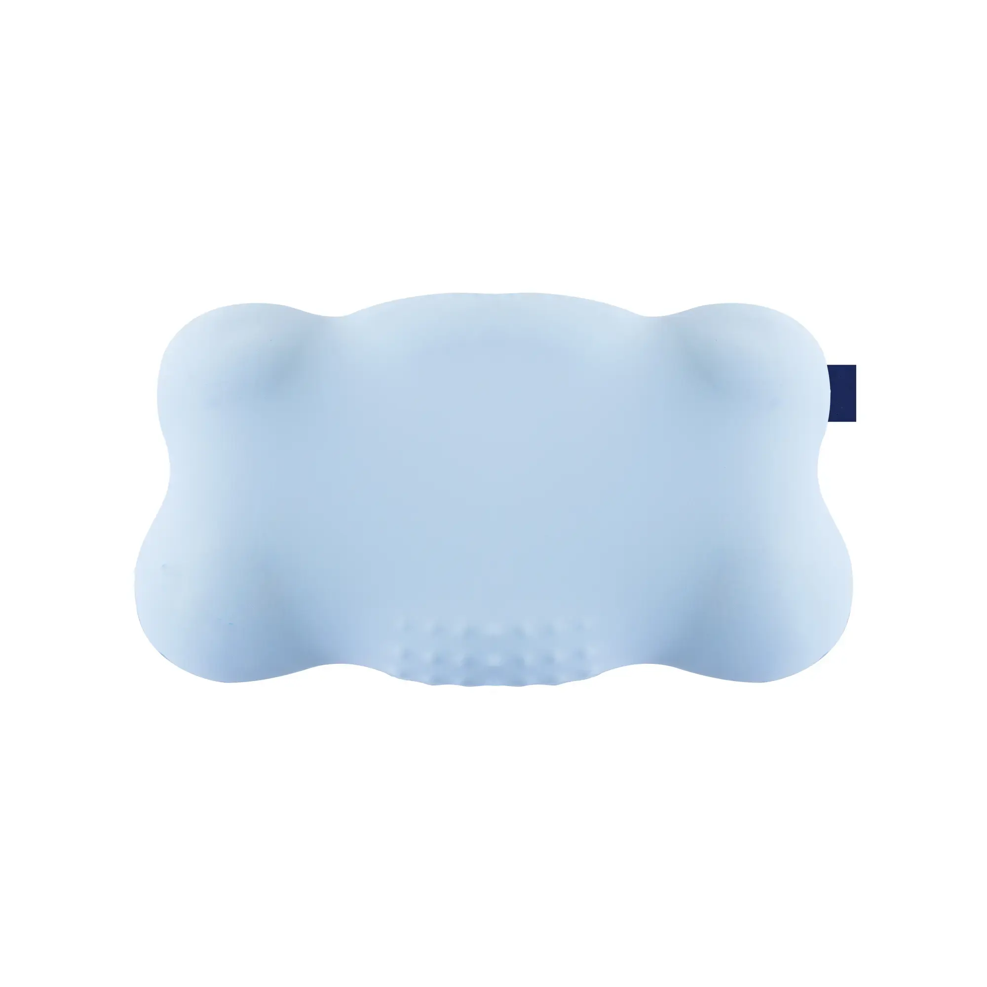 Kids Contour Pillow Soft Cotton-Feel Ergonomic Pillow with 2 Pillowcases