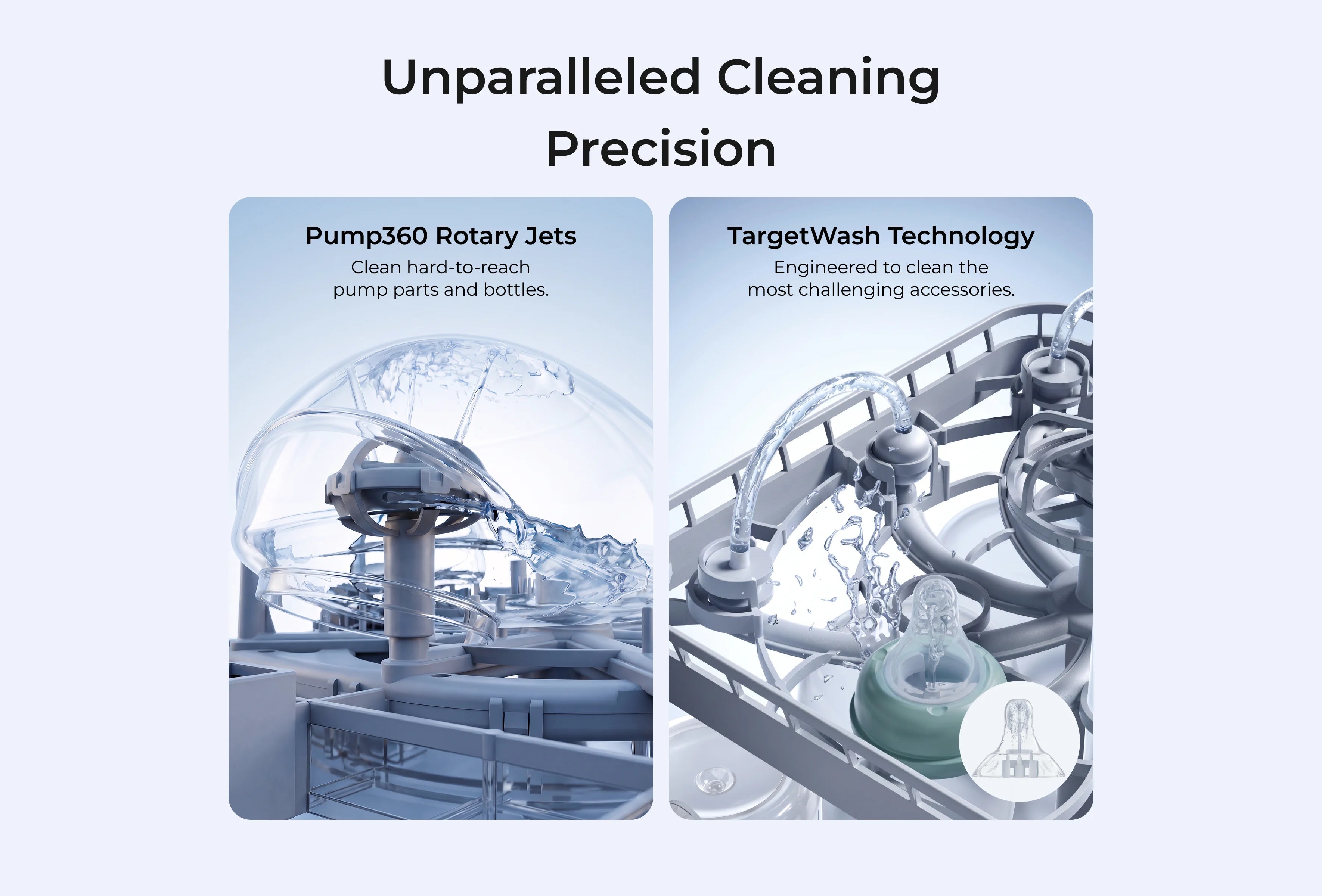 New Momcozy DeepClean Baby Bottle Washer and Sterilizer (D8)