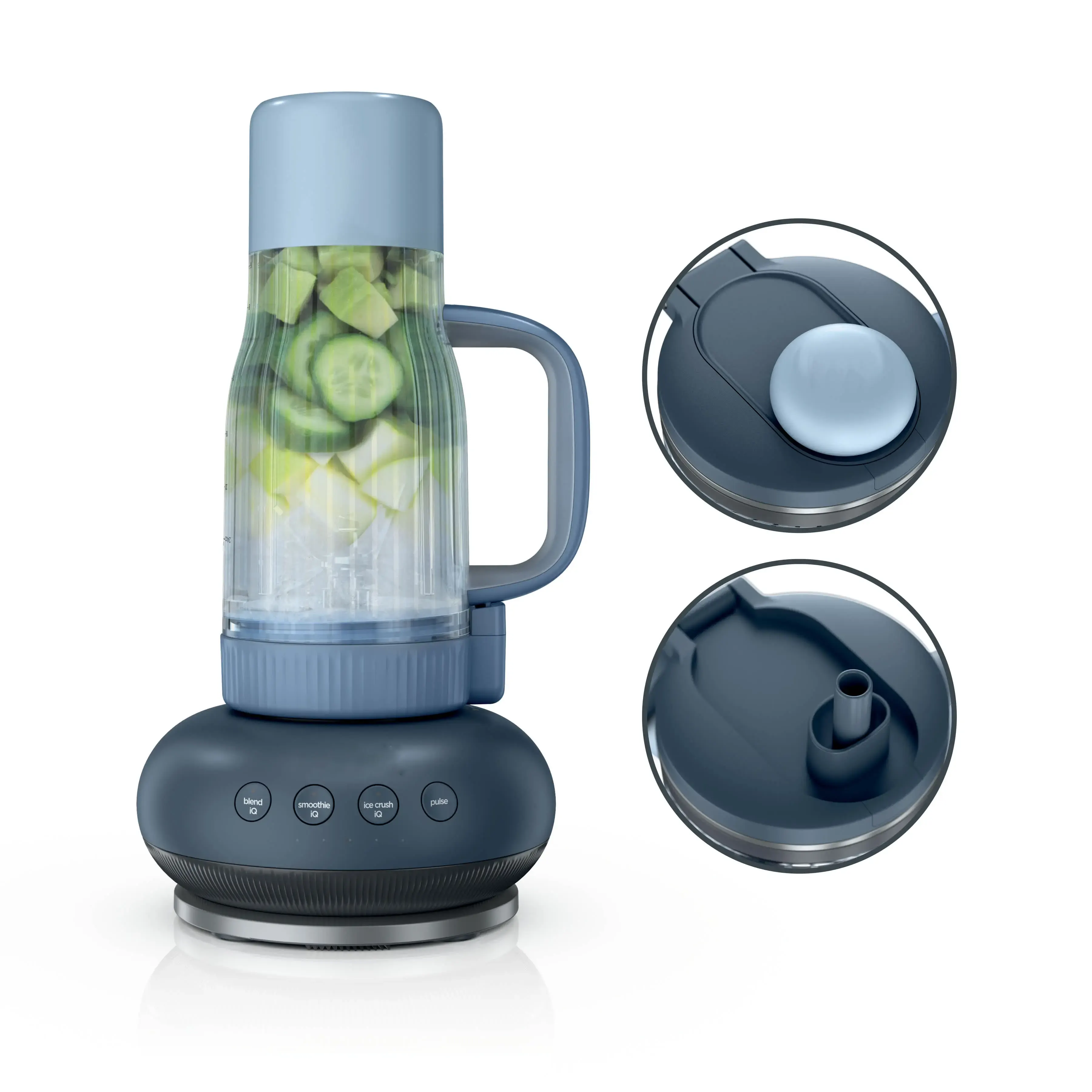 BlendBOSS Tumbler Blender with 26oz Travel Tumbler & Removable Straw - DB351
