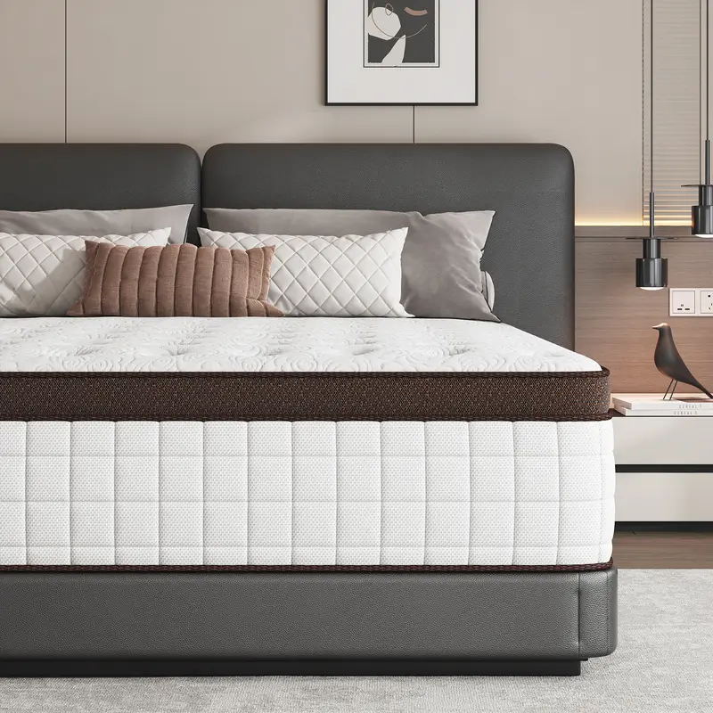 Hybrid Mattress with Memory Foam and Springs