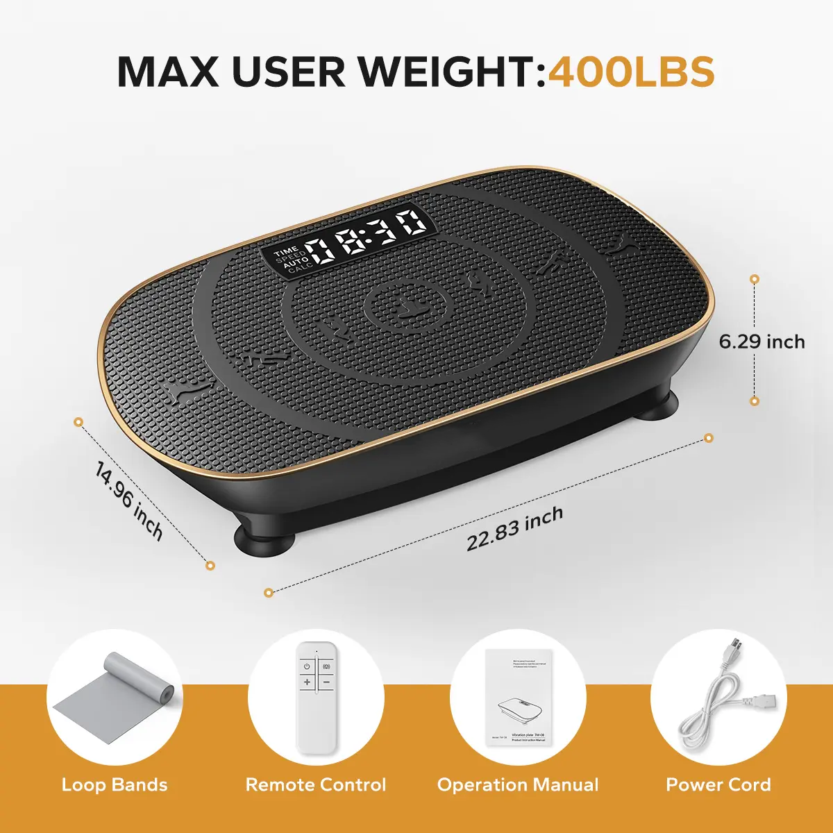 Merach Vibration Plate Exercise Machine for Home Gym