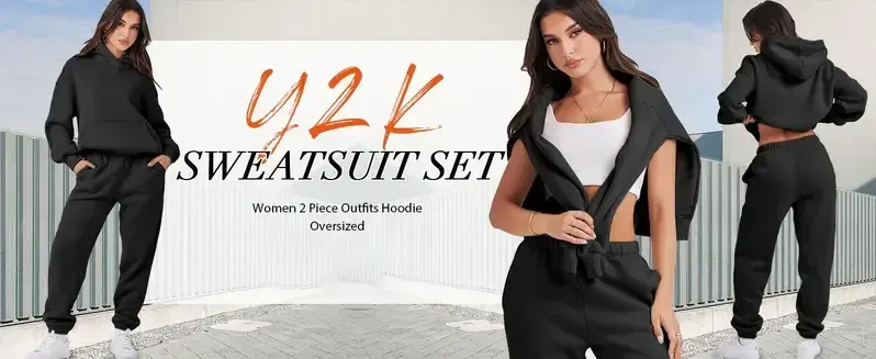 Y2K Sweatsuit Set