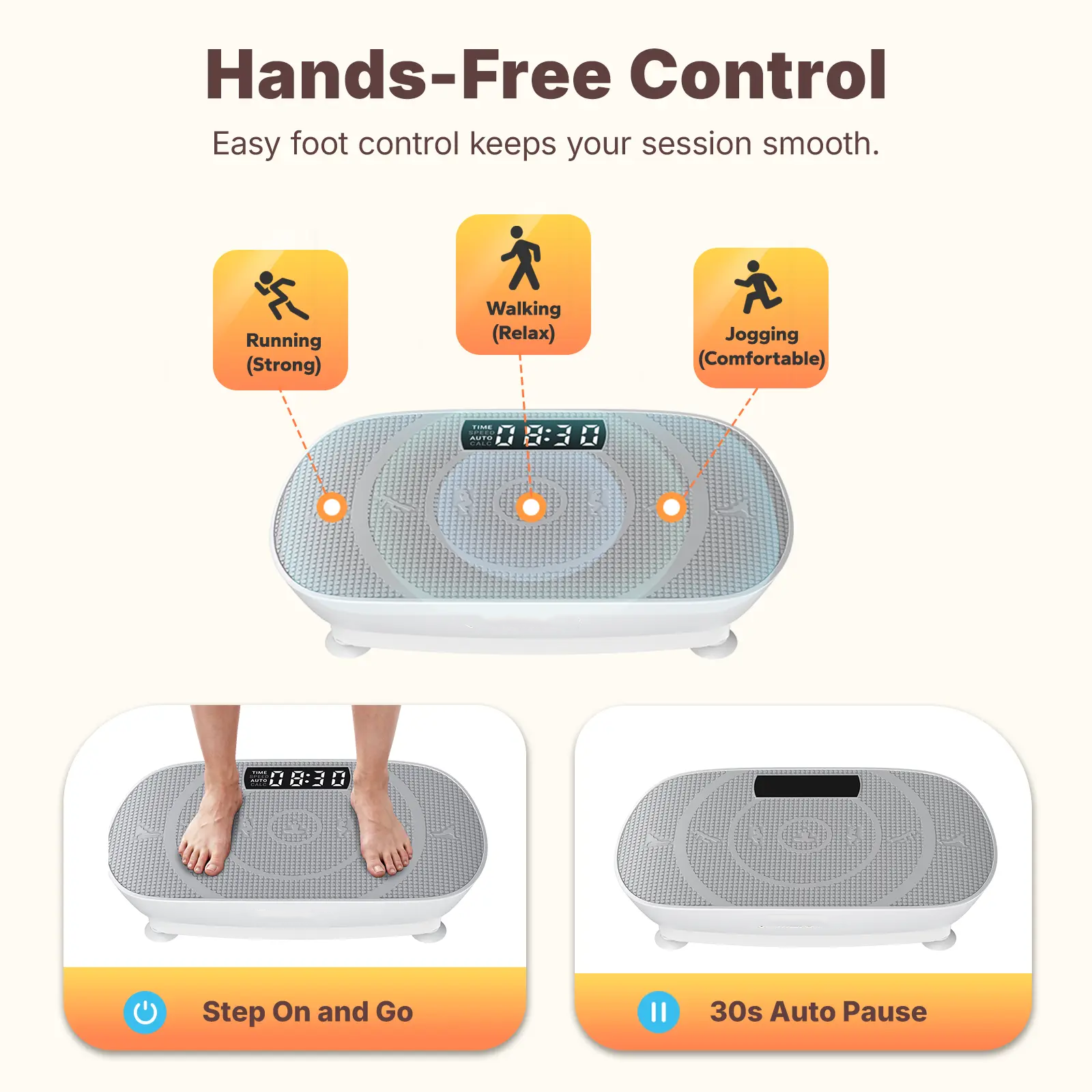 Merach Vibration Plate Exercise Machine for Home Gym