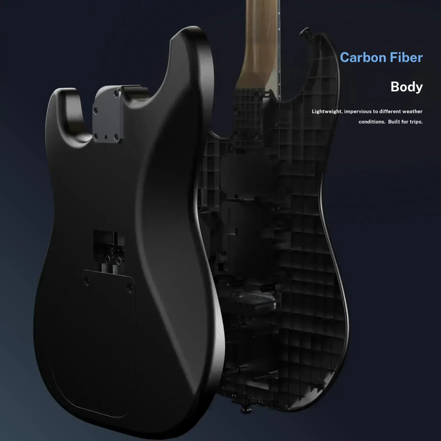 Zero-Gear Rocker Xmari Electric Guitar with DSP Effects