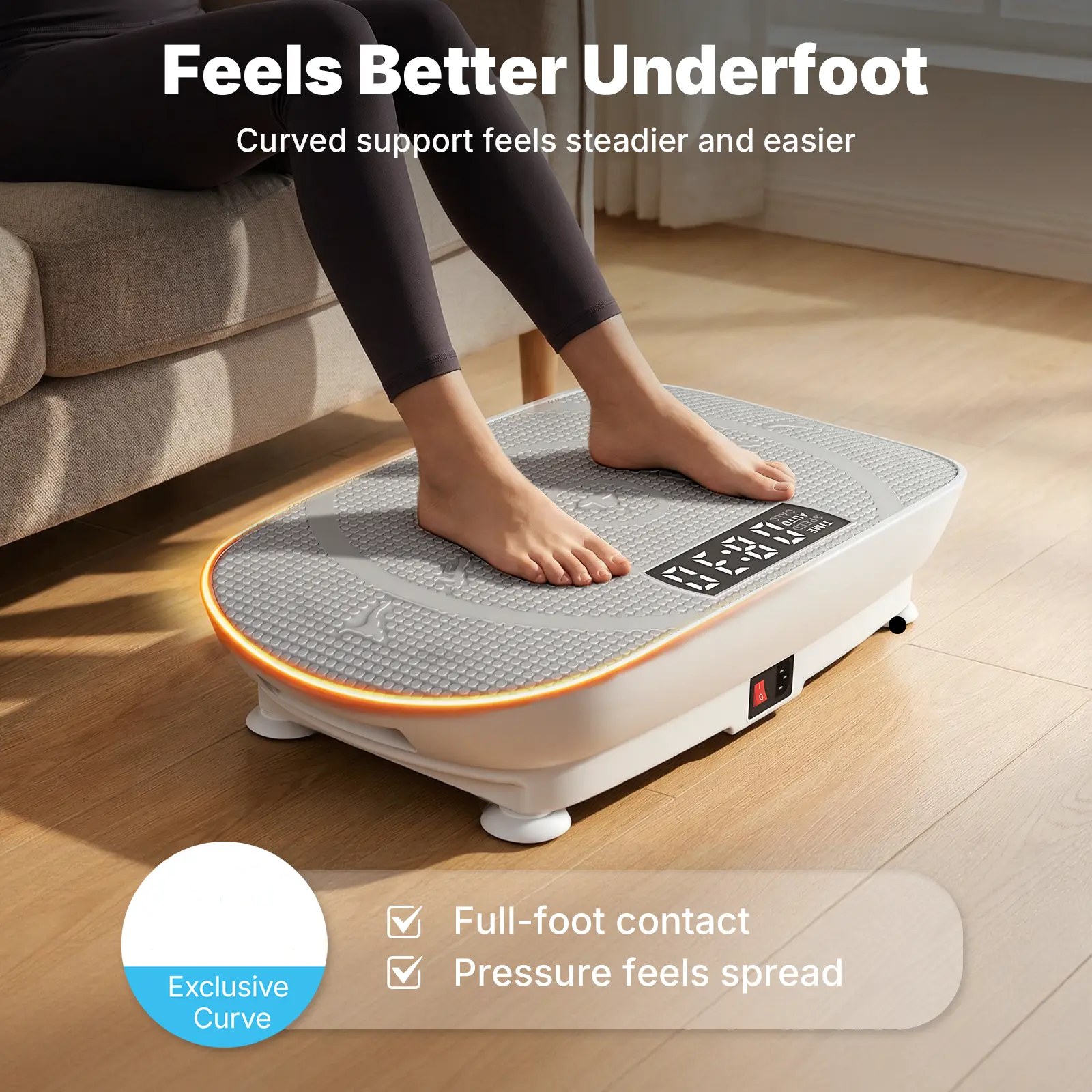 Merach Vibration Plate Exercise Machine for Home Gym