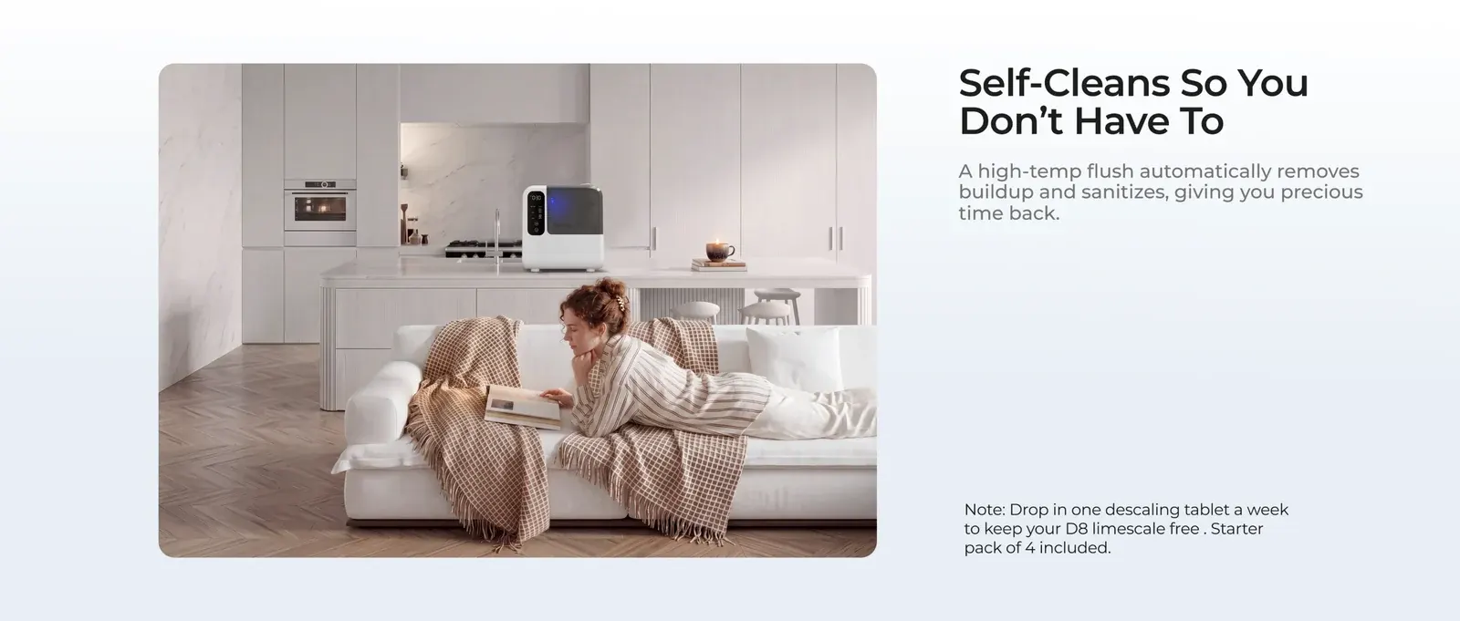 Self-Cleans So You Don't Have To