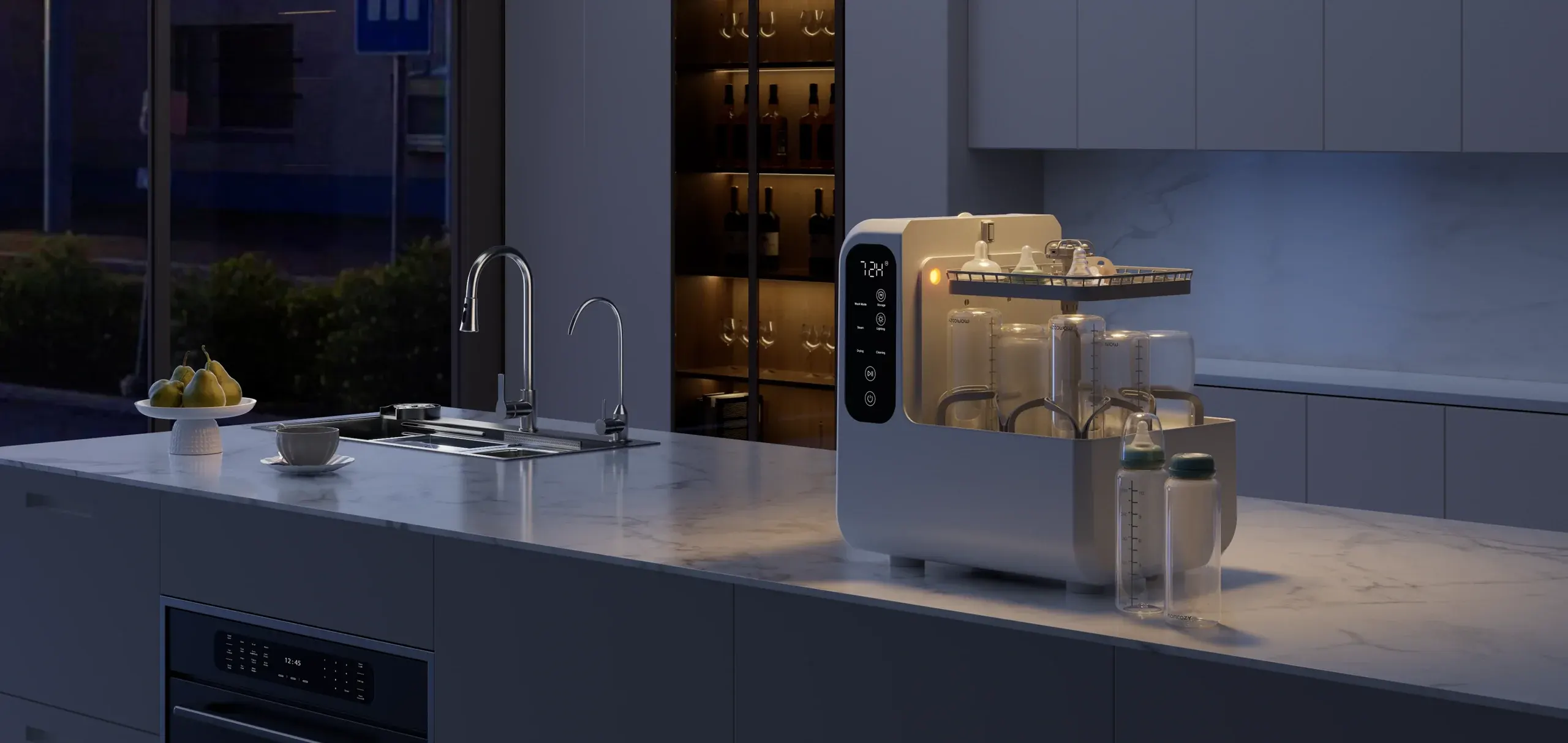 DeepClean D8 in modern kitchen