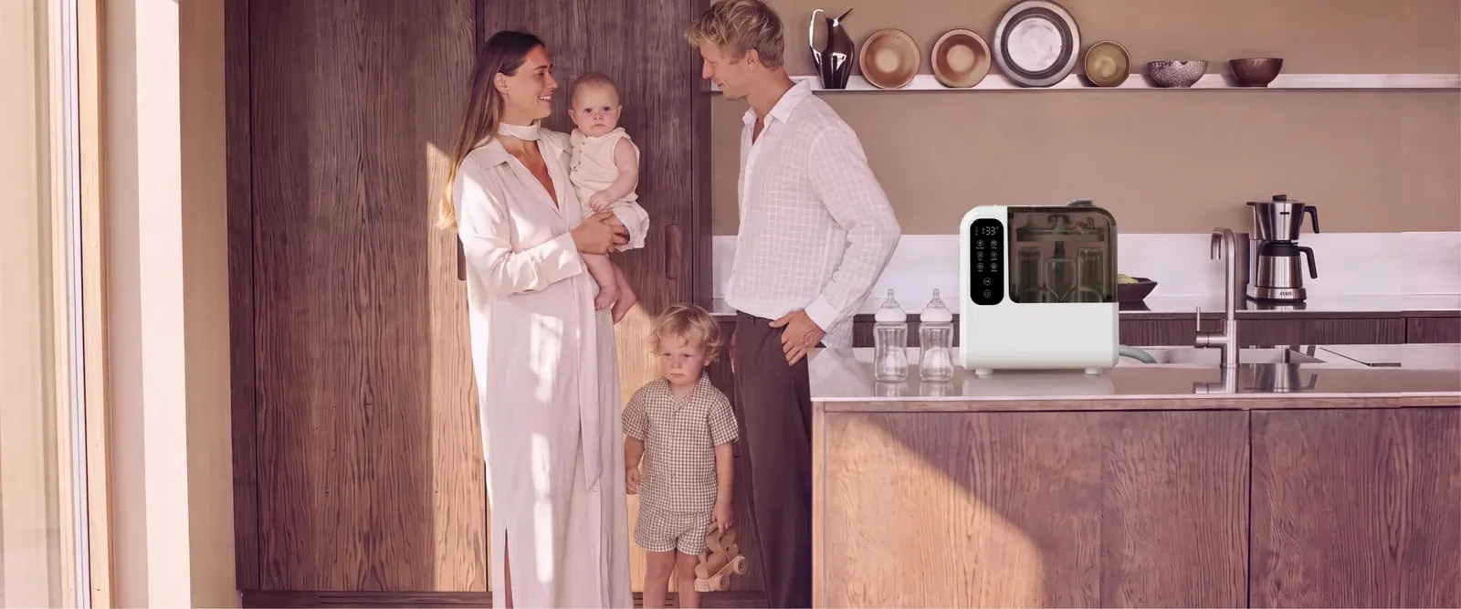 Family using DeepClean D8