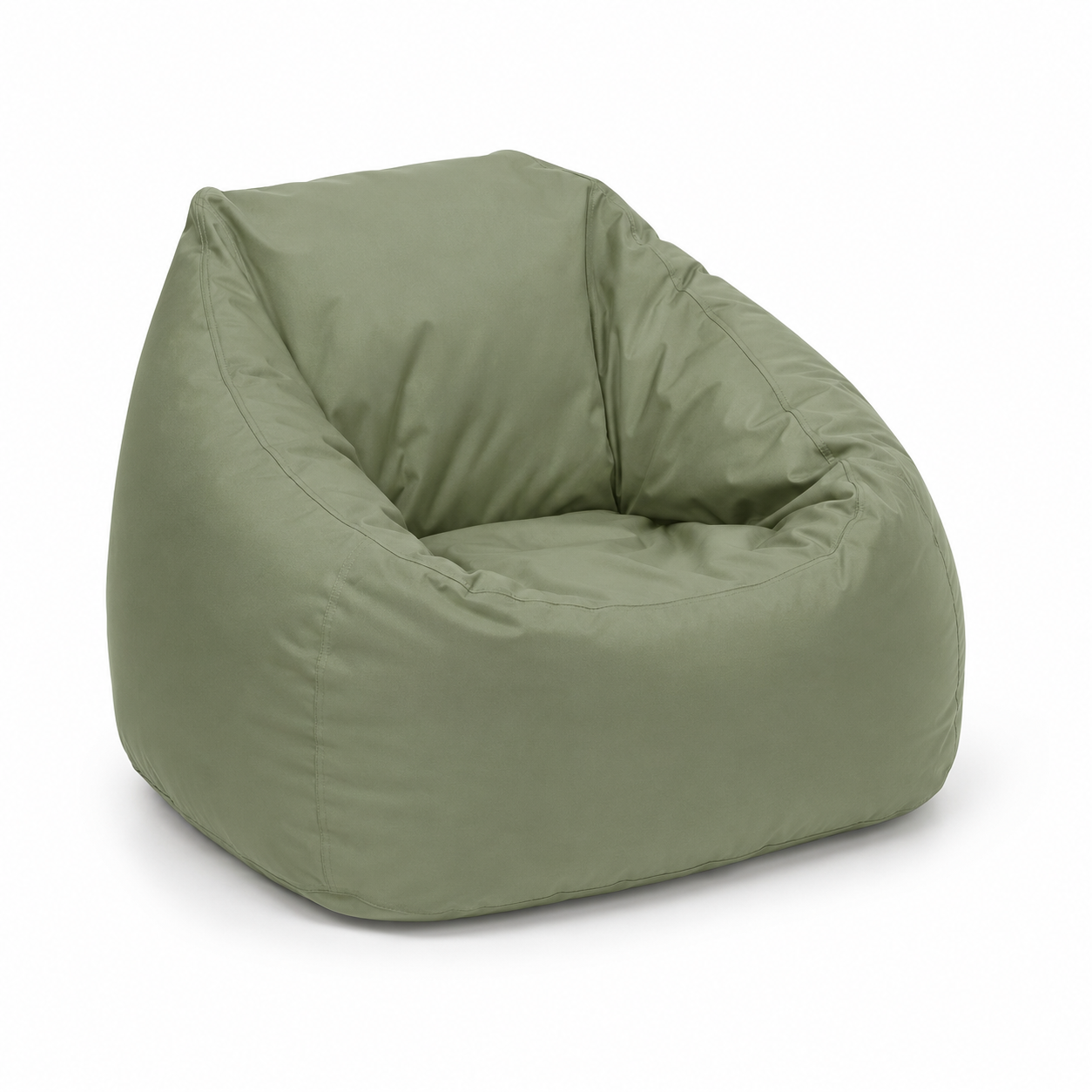 Wetterfester Sitzsack Salbeigrün für Garten und Balkon