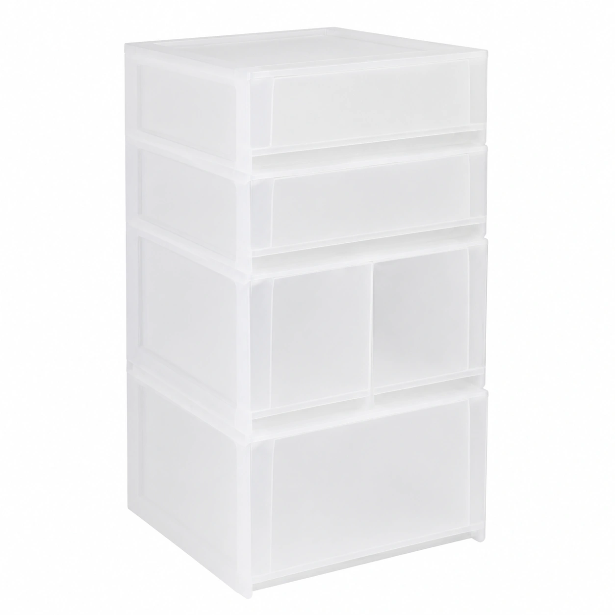 Tour de Rangement à Tiroirs en Plastique, Design et Pratique pour Chambre