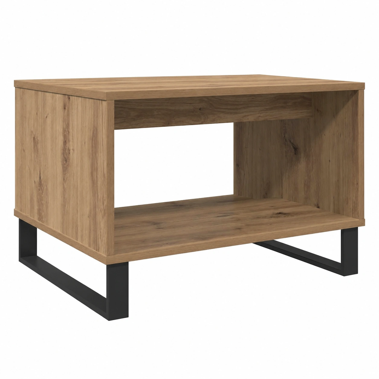 Table basse en chêne élégant pour salon moderne 60x50x40 cm