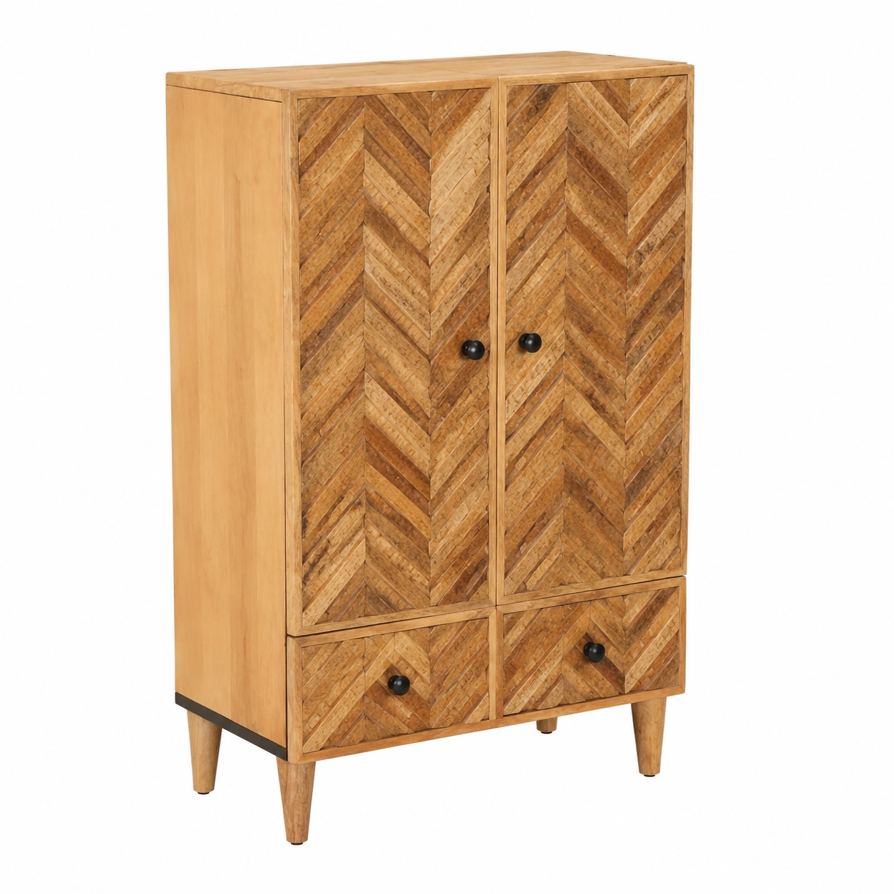 Armoire de Rangement avec Tiroir Marron pour Salon