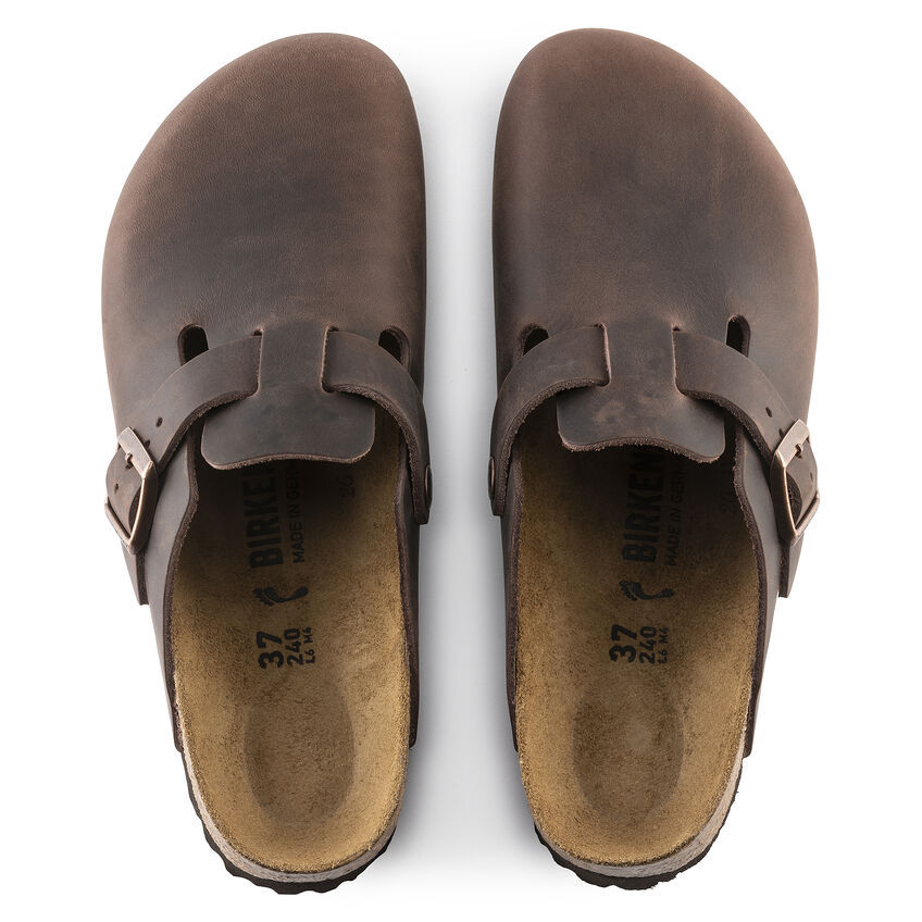 Birketthhnstock Boston Oiled Leather  Habana