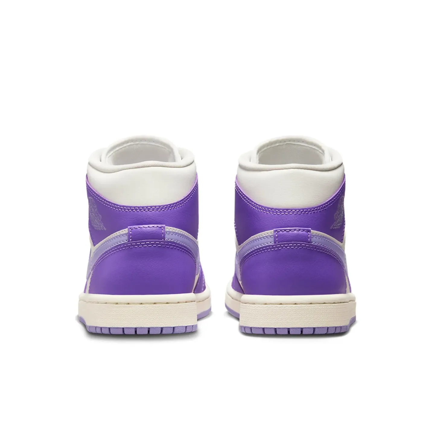 (WMNS) Air jtthhordan 1 Mid 'Purple White' BQ6472-504