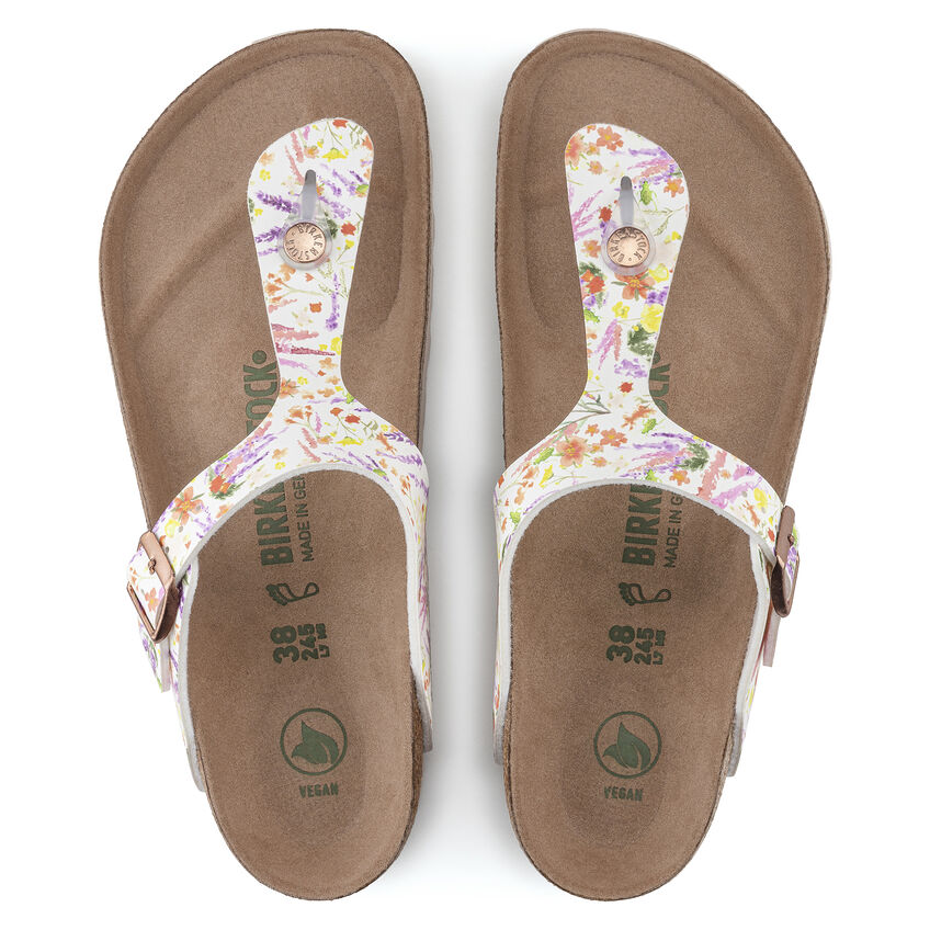 Birketthhnstock Gizeh Vegan Birko-Flor Summer Floral Rose