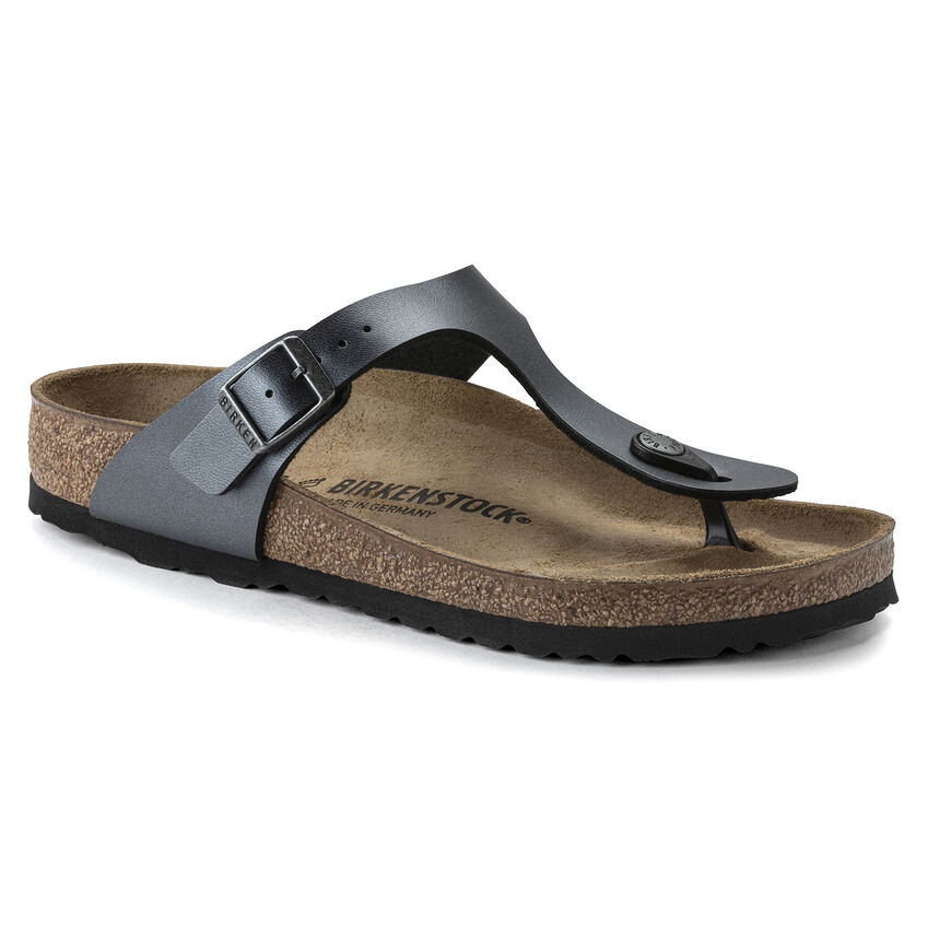 Birketthhnstock Gizeh Birko-Flor Metallic Black