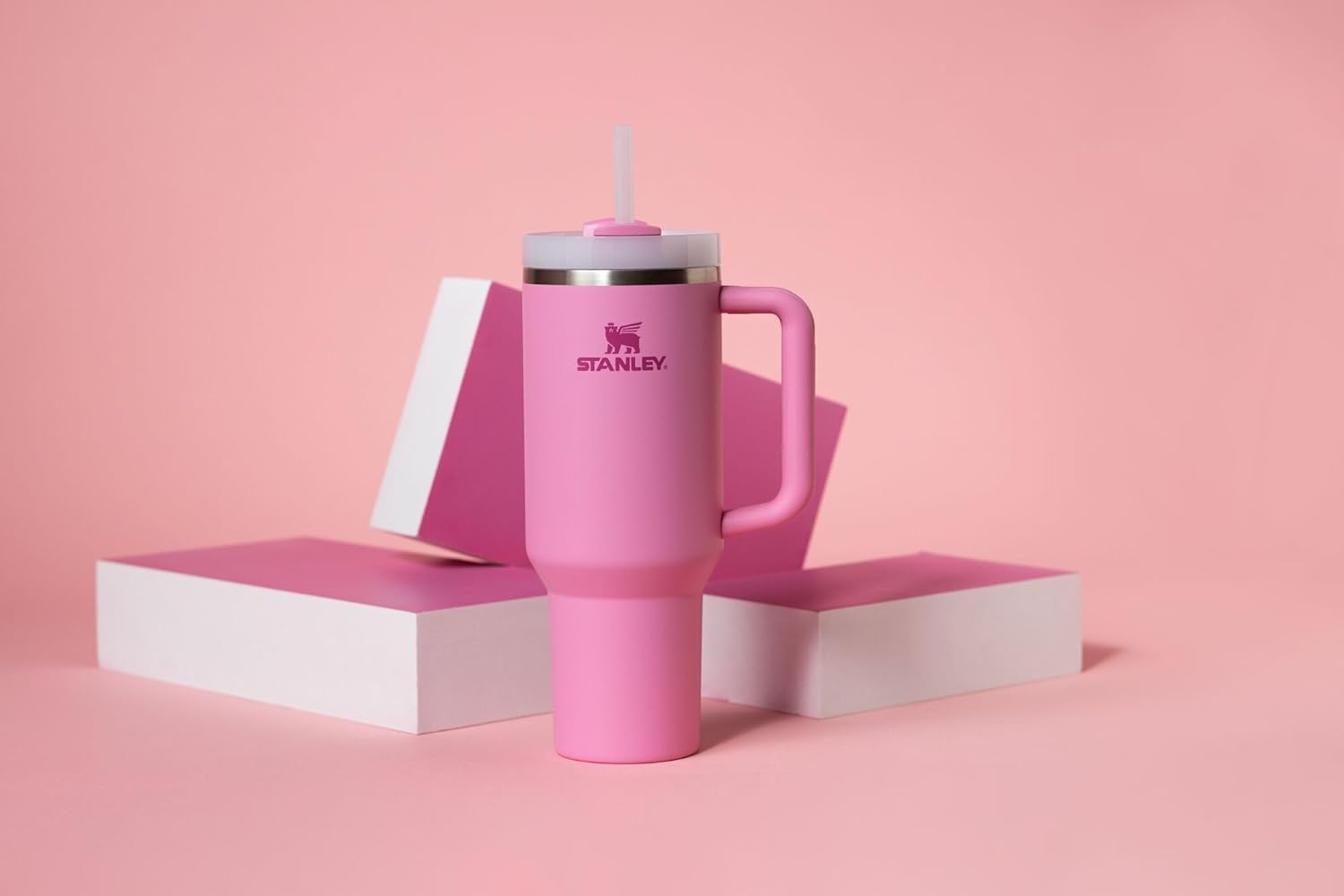 Stanthtley Quencher H2.0 FlowState Stainless Steel Vacuum Insulated Tumbler with Lid and Straw for Water, Iced Tea or Coffee