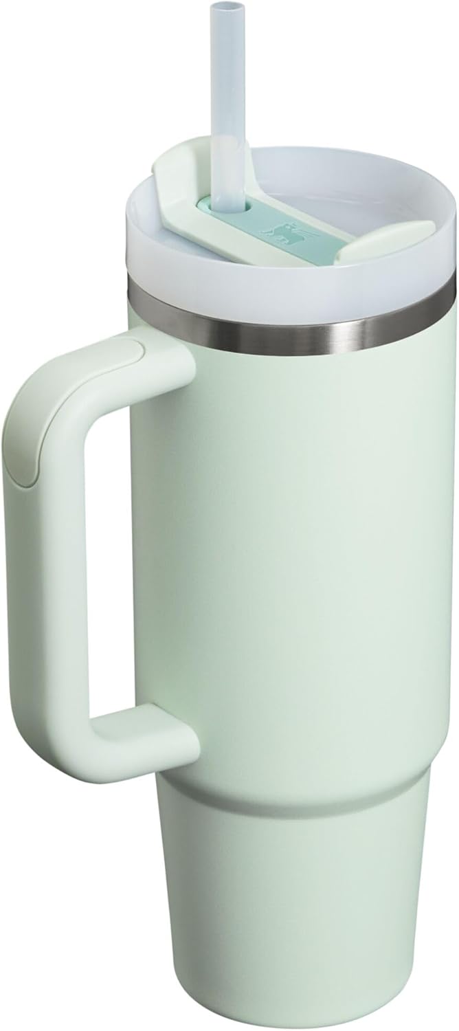 Stanthtley Quencher H2.0 FlowState Stainless Steel Vacuum Insulated Tumbler with Lid and Straw for Water, Iced Tea or Coffee