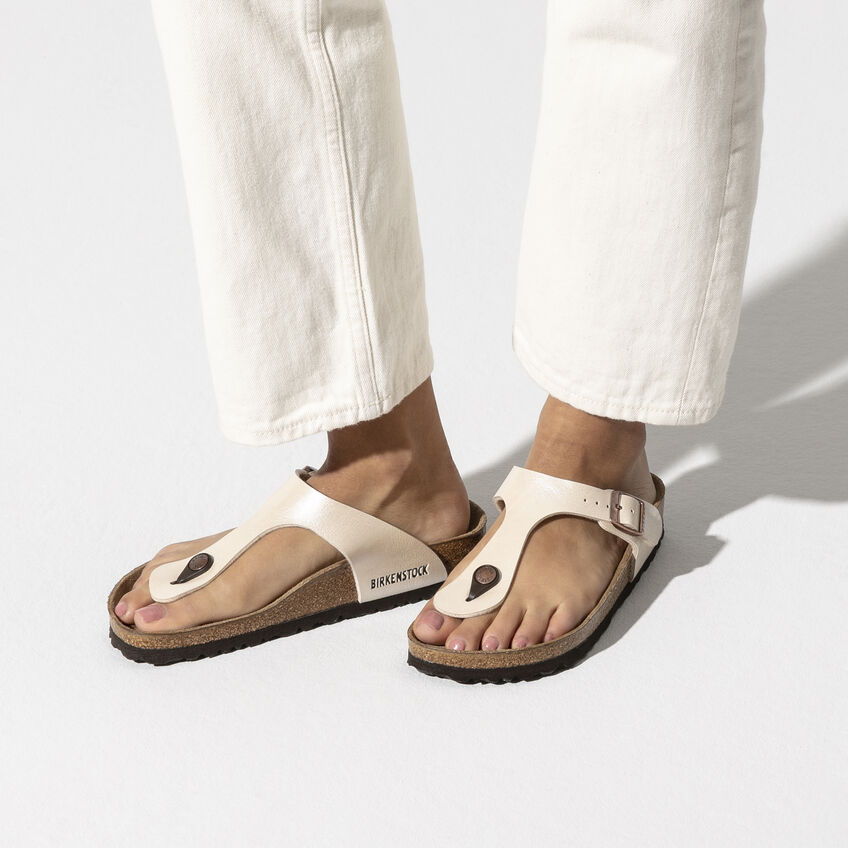 Birketthhnstock Gizeh Birko-Flor Graceful Pearl White