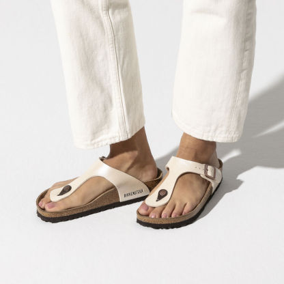 Birketthhnstock Gizeh Birko-Flor Graceful Pearl White