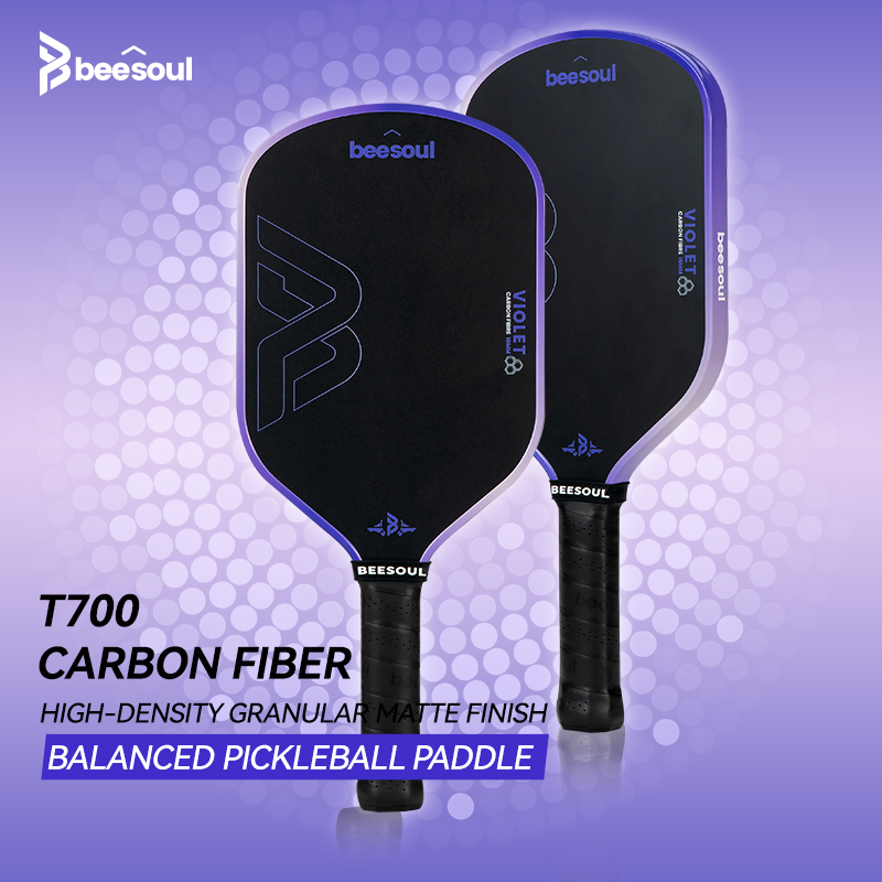 Blazing Flame Pickleball Racket and Cricket Bat Carbon Fiber T700 Double Racket Starter Pickleball Set