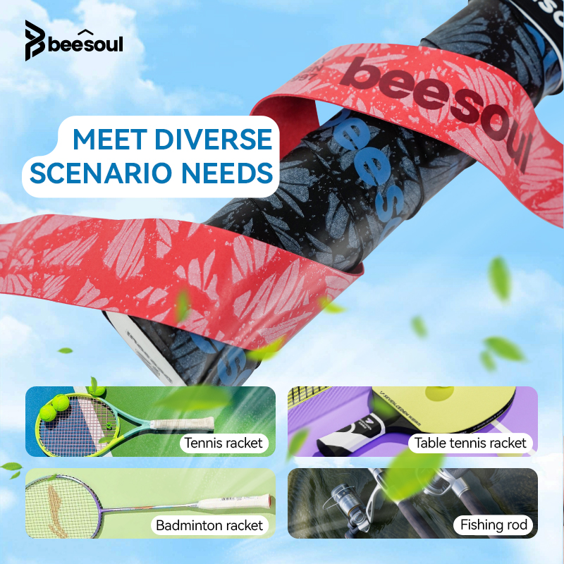 Beesoul Pickleball Paddle Grip: Non-Slip, Sweat-Wicking, High-End Shock-Absorbing Grip Designed Specifically for Pickleball