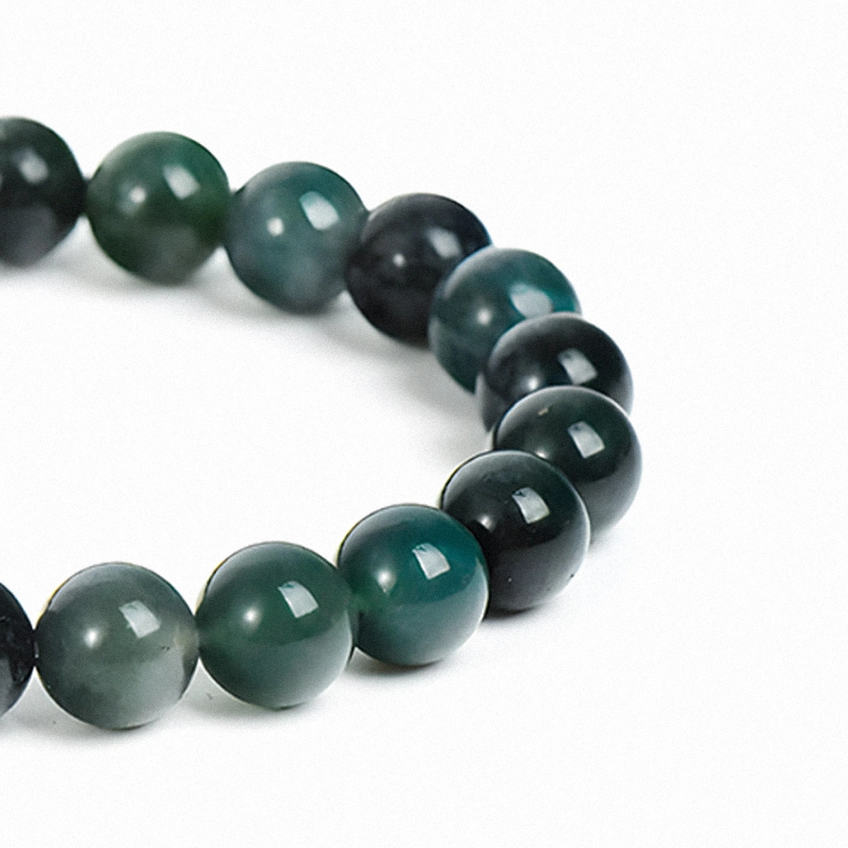 Moss Agate Bracelet – Nature Grounding