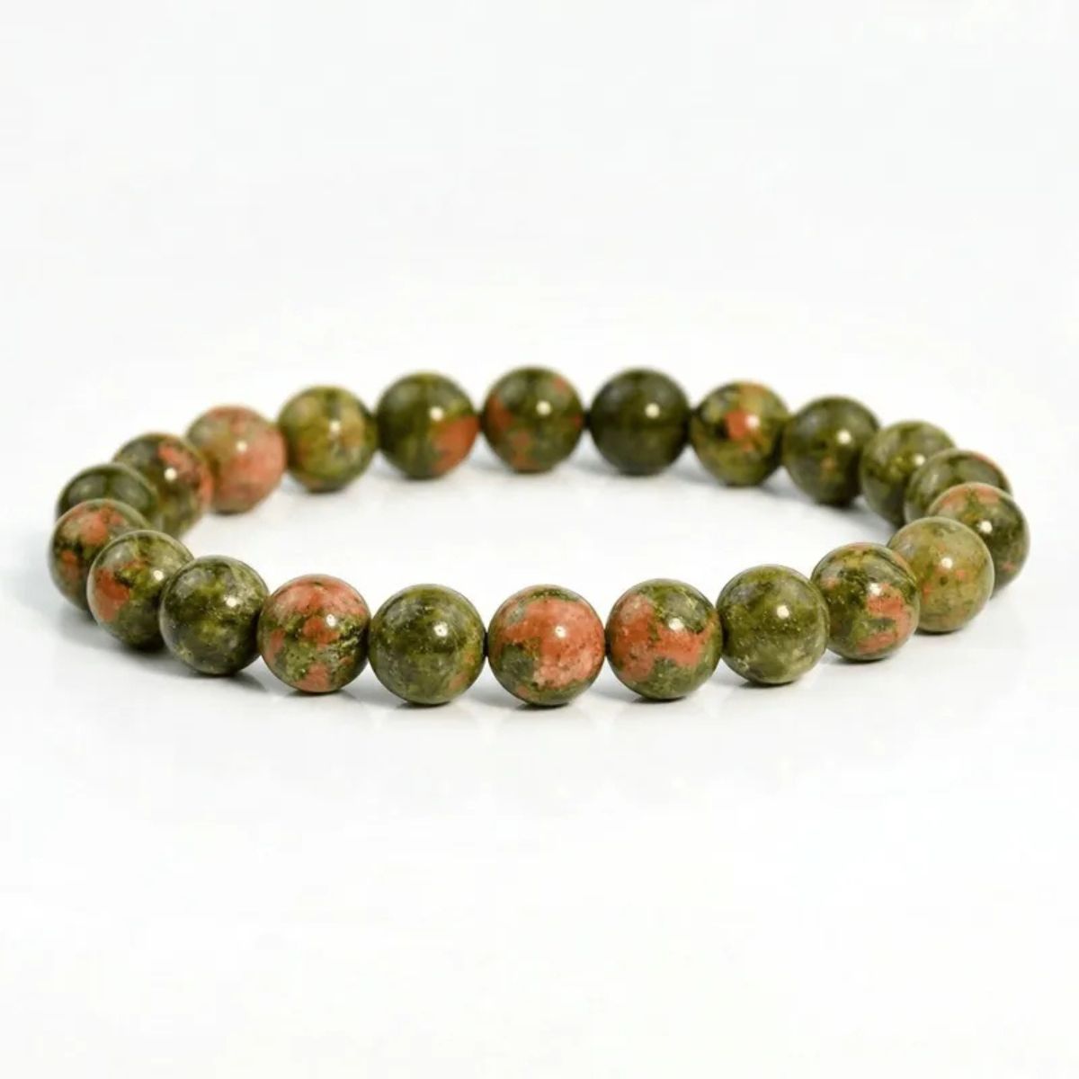 Unakite Round Bracelet
