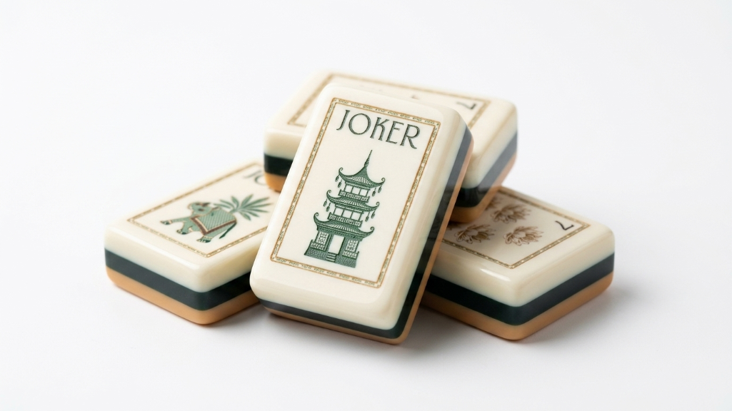 Safari Triple-Layer Mahjong Tiles