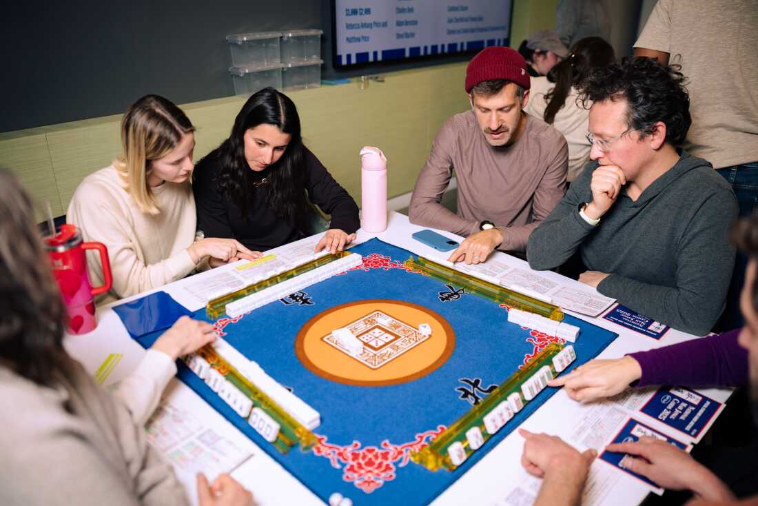 The tile game Mahjong is growing in interest & building community : NPR
