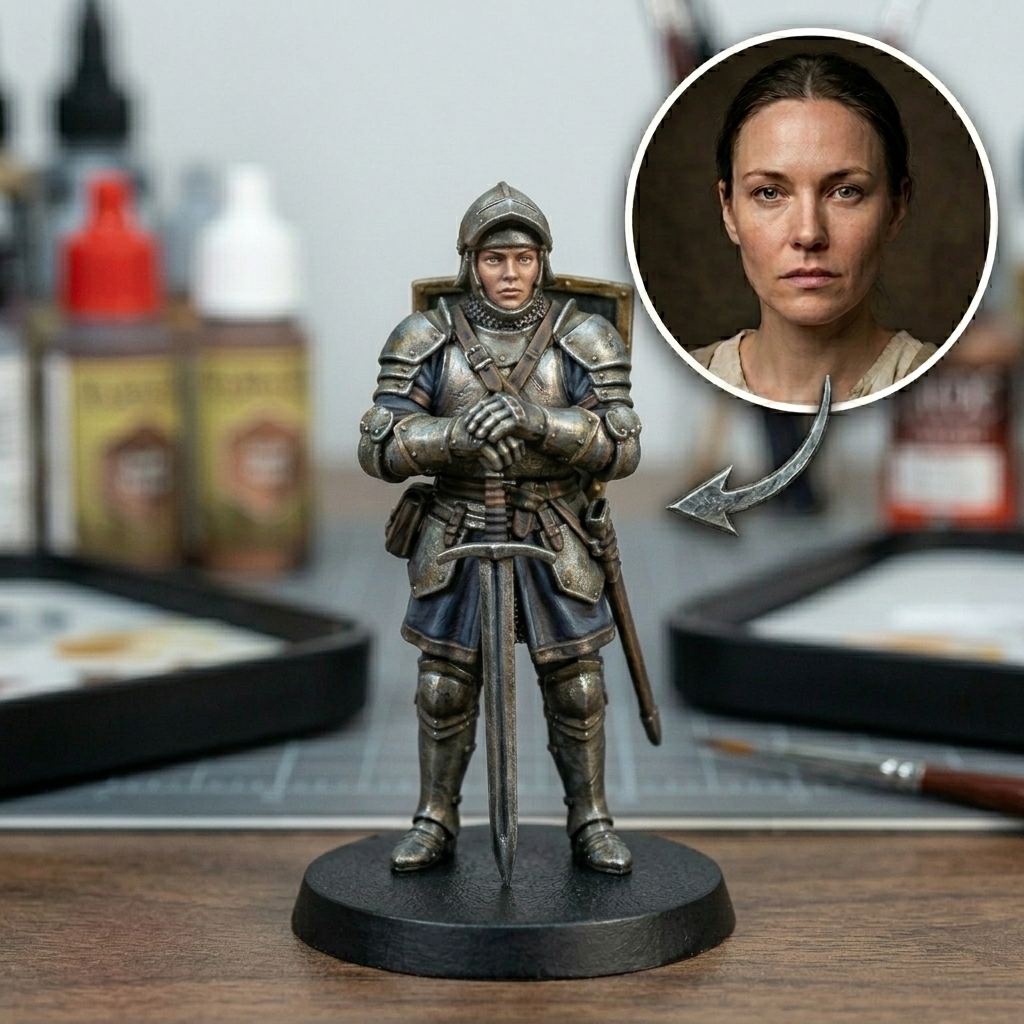 Personalised TTRPG Miniatures for Tabletop Gaming