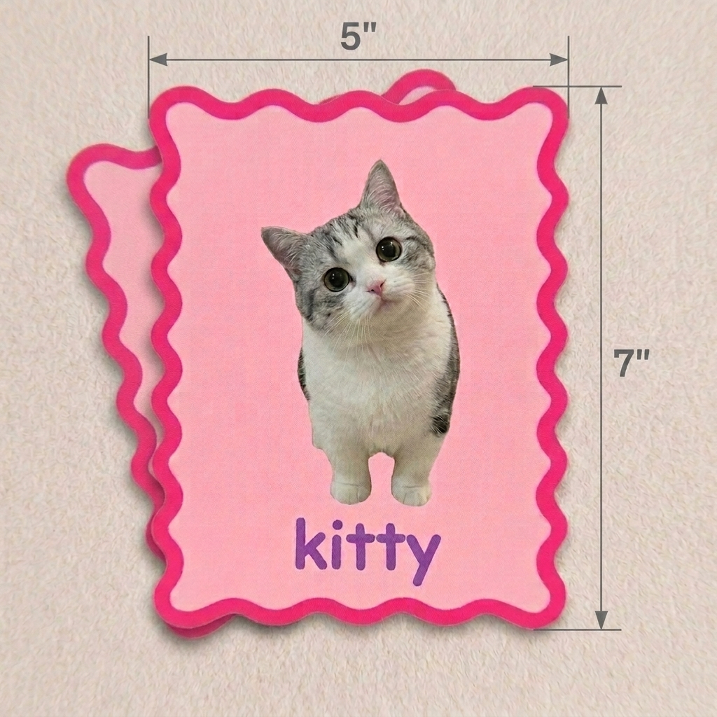 Personalized Mahjong Shuffler Card, Realistic Style, your or pet's photo