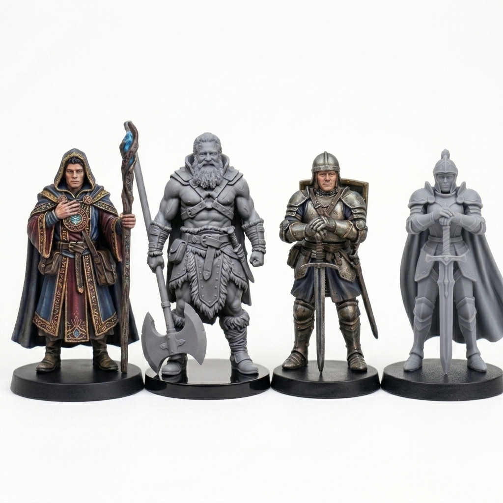 Custom Fantasy RPG Miniature
