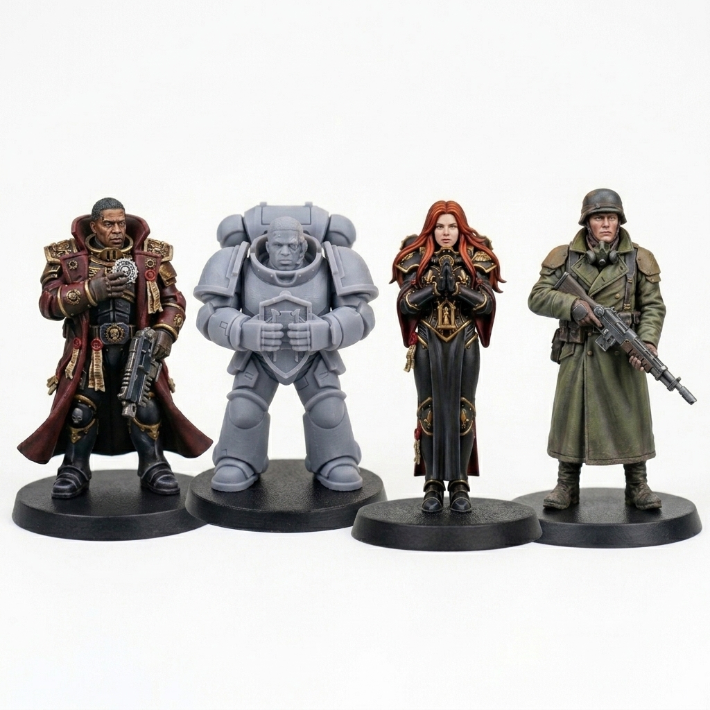 Custom Sci-Fi Wargame Miniature