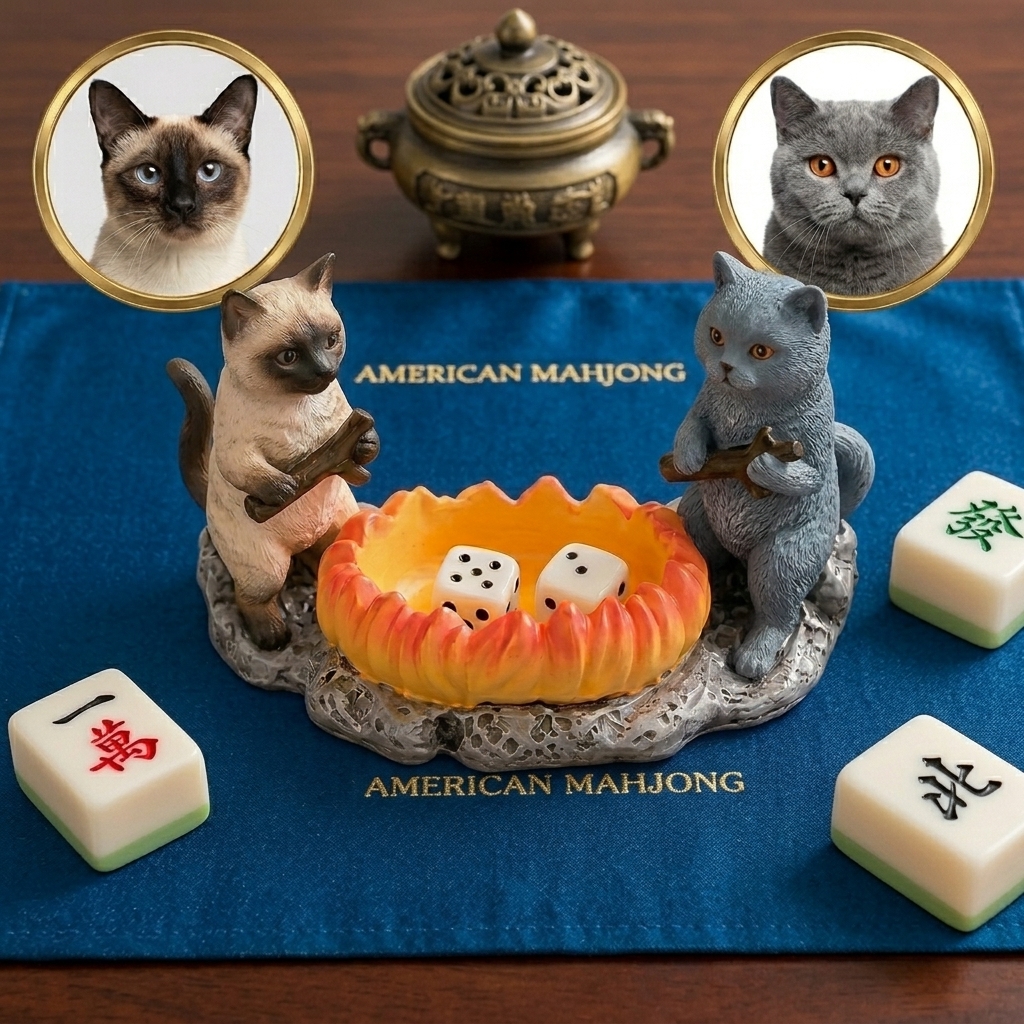 Customized Dice Holder with pet photo(Resin 3D Printed)
