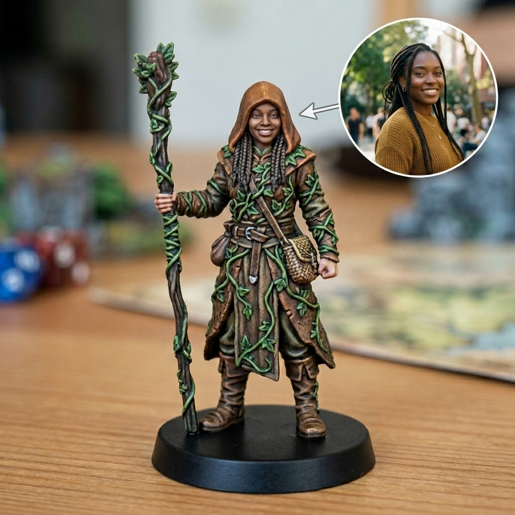 Personalised TTRPG Druid
