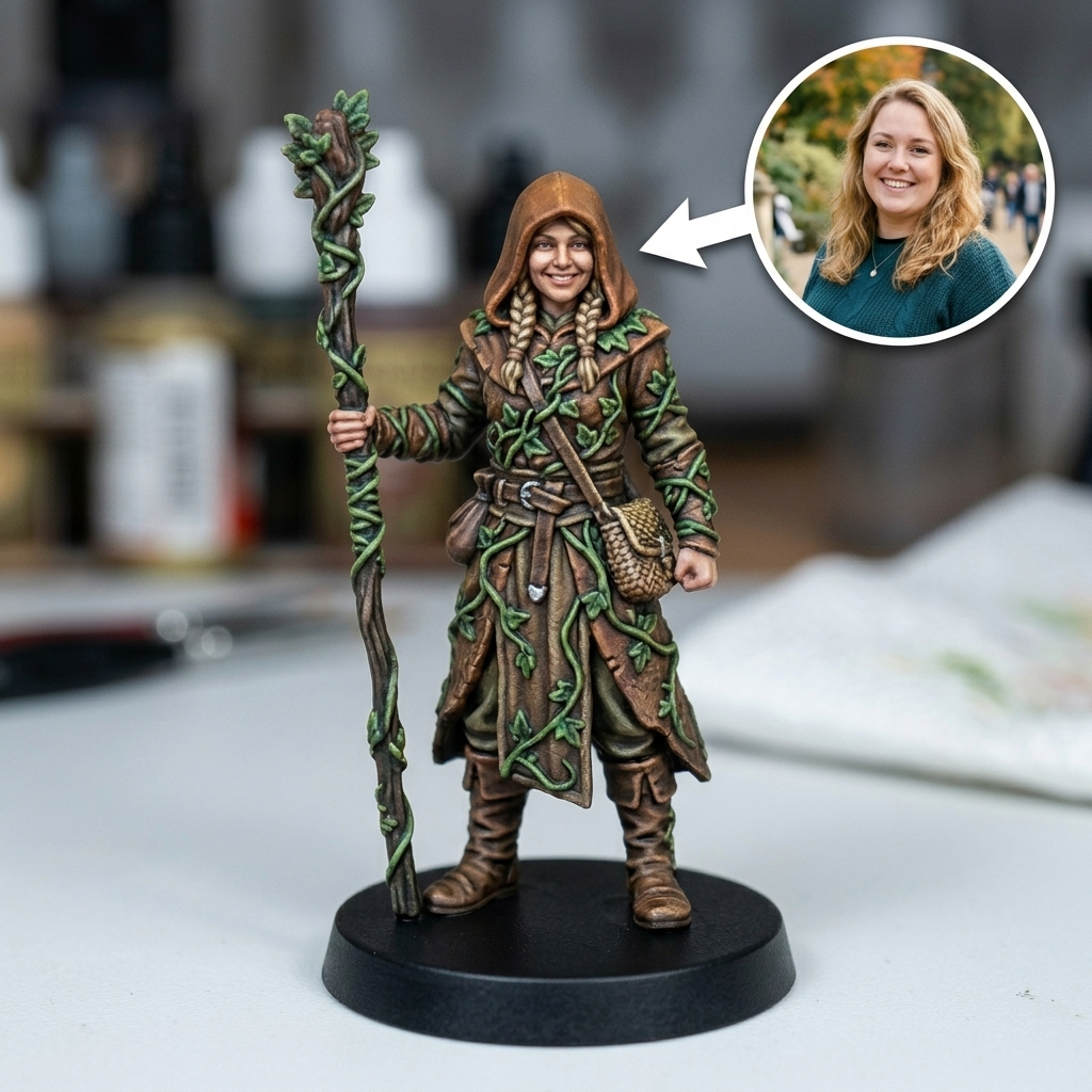 Personalised TTRPG Druid