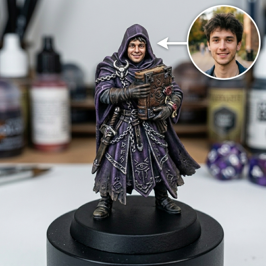 Personalised TTRPG Warlock