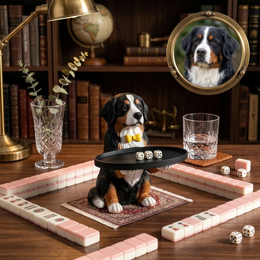 Custom Photo Pet Dice Holder (Resin 3D Printed)