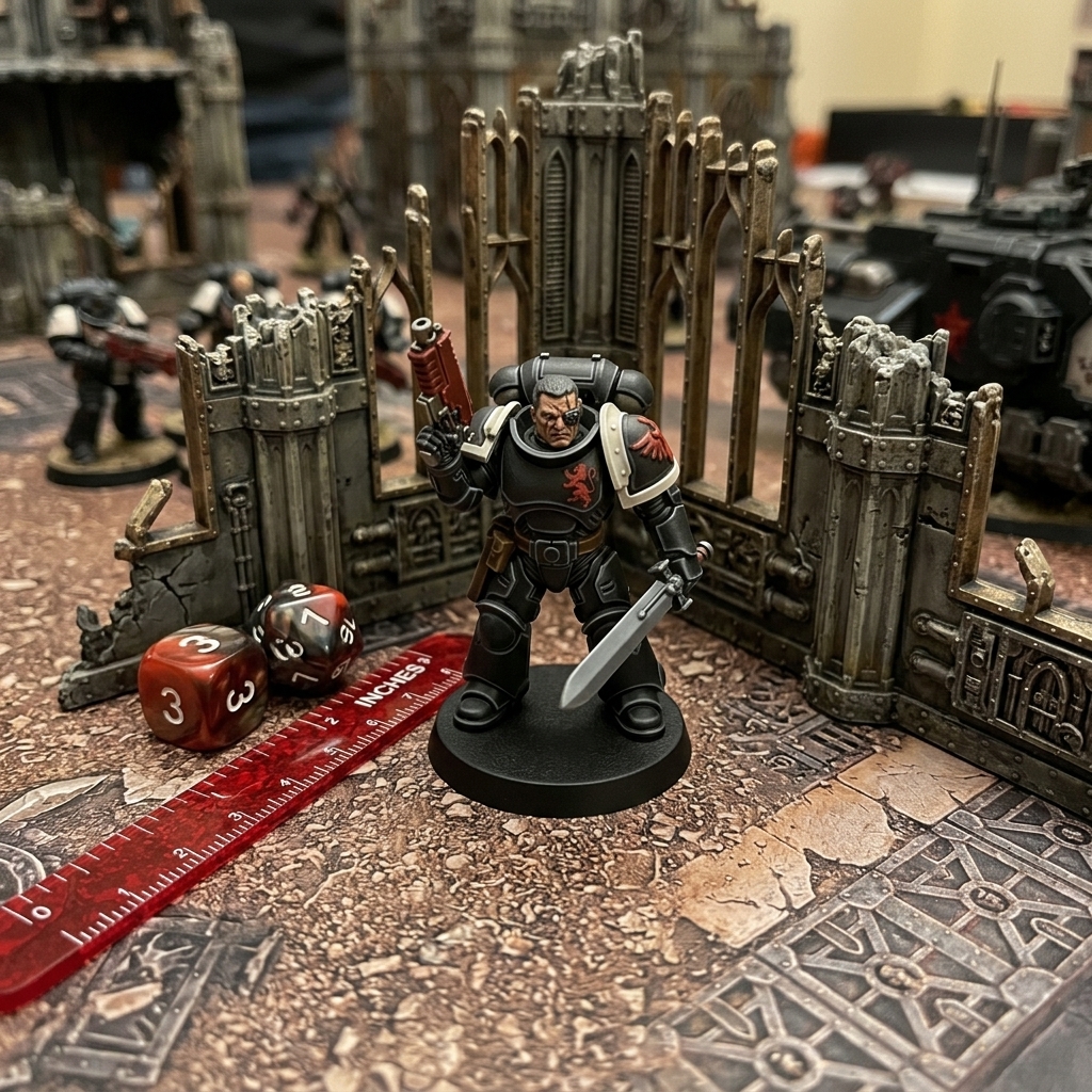 Dark Angle with Sword