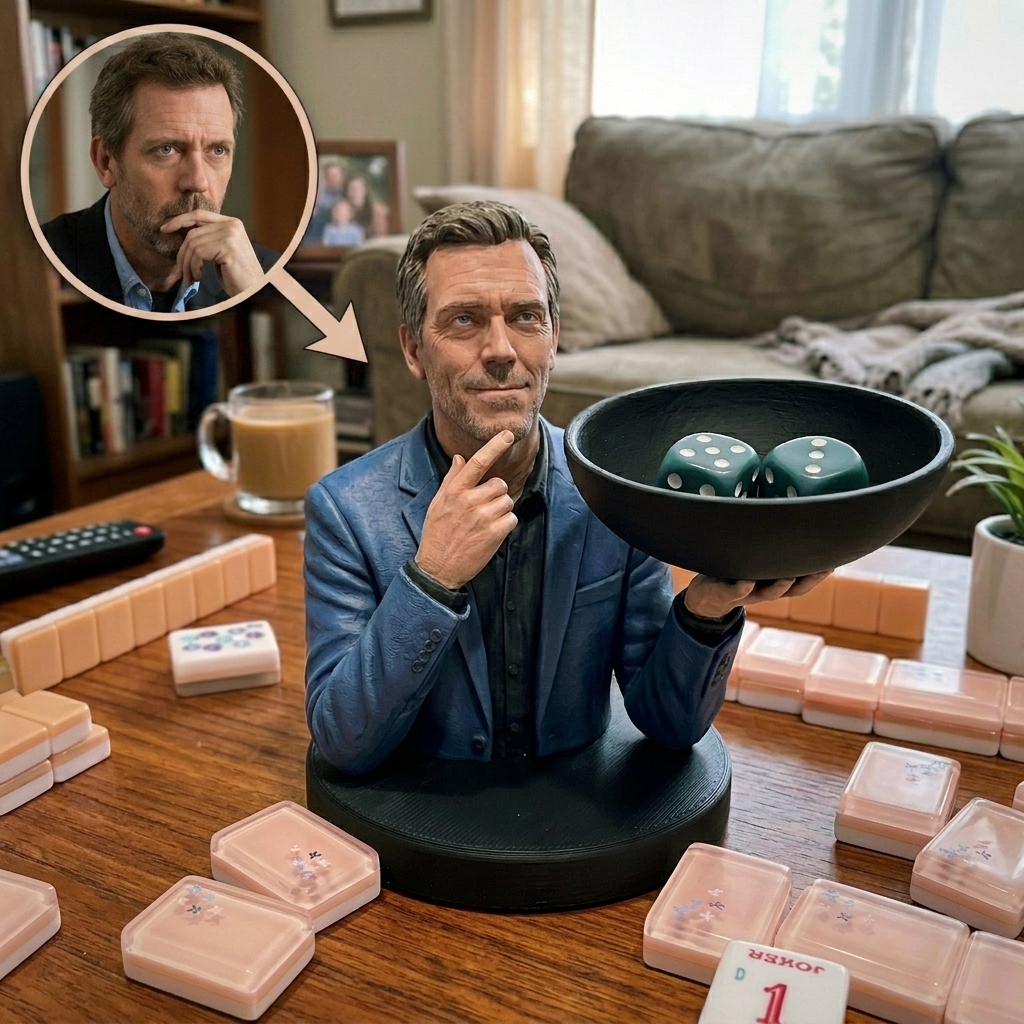 Customized Dice Holder with Personal Portrait