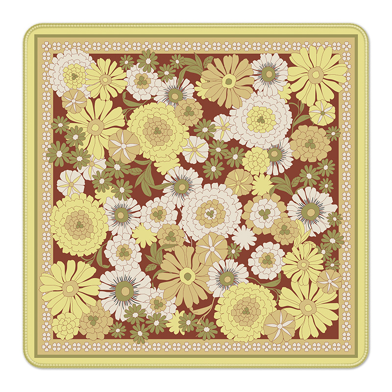 "The Retro Marigold"  Mahjong Mat