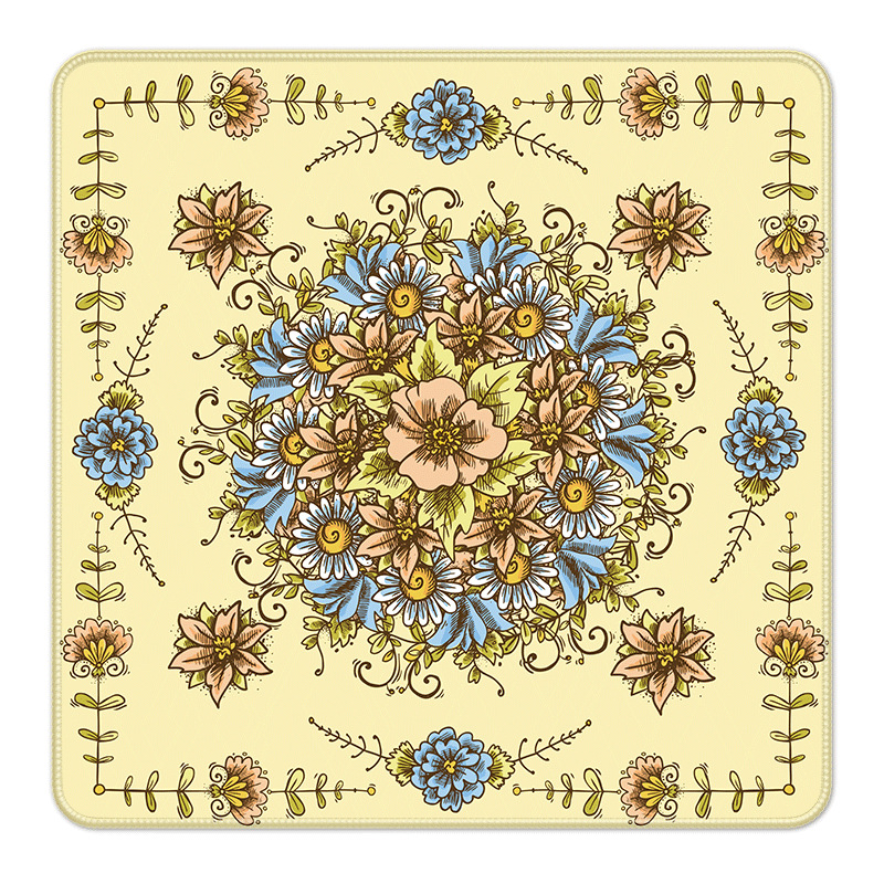 "Wildflower Meadow" Mahjong Mat