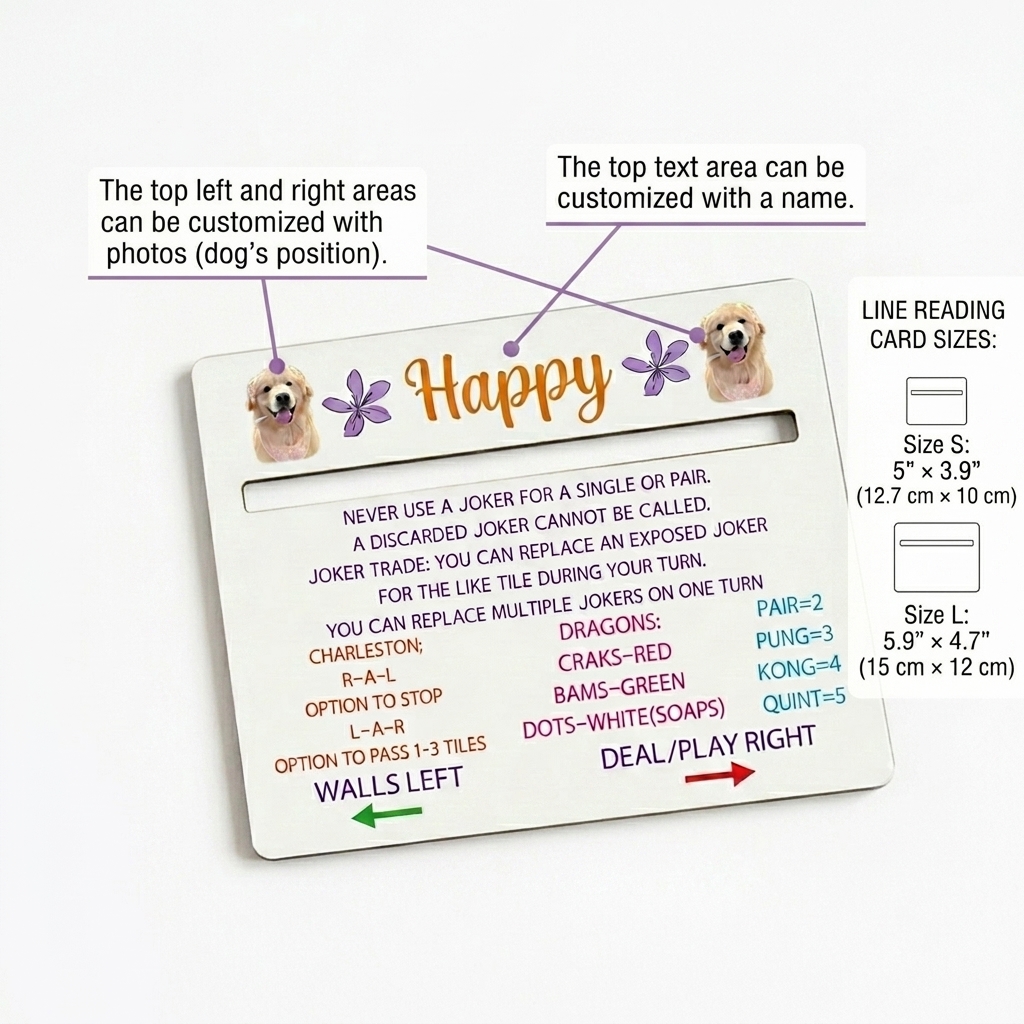 Personalized Mahjong Line Finder 